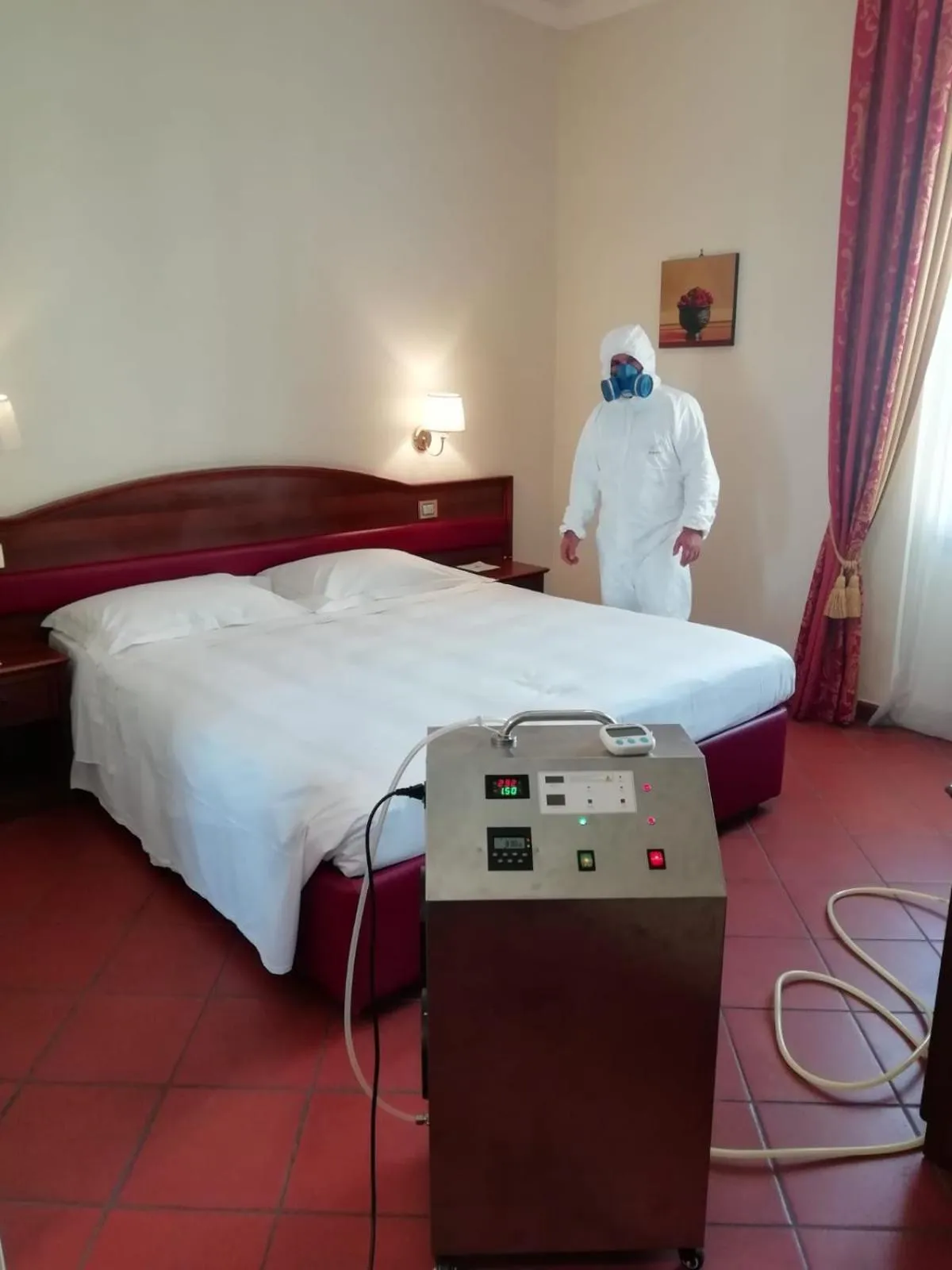 Bed in Relais La Corte di Cloris