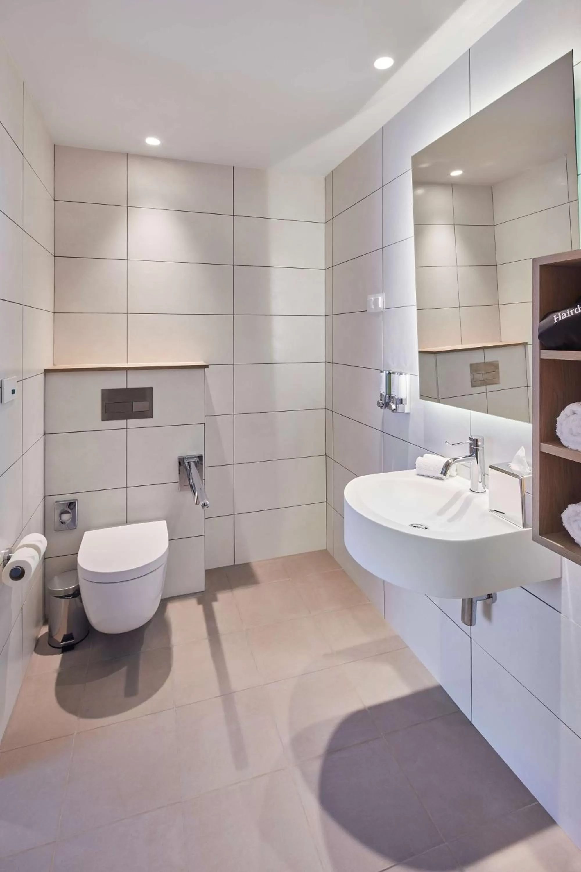 Bathroom in Hampton By Hilton Barcelona Fira Gran Via