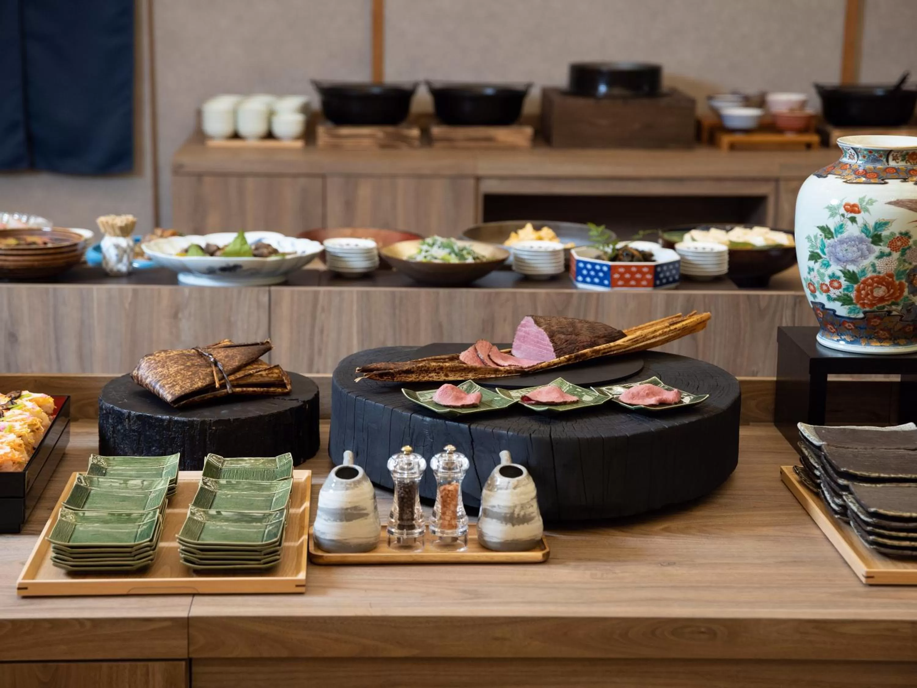 Dinner in Hotel Sakura Ureshino