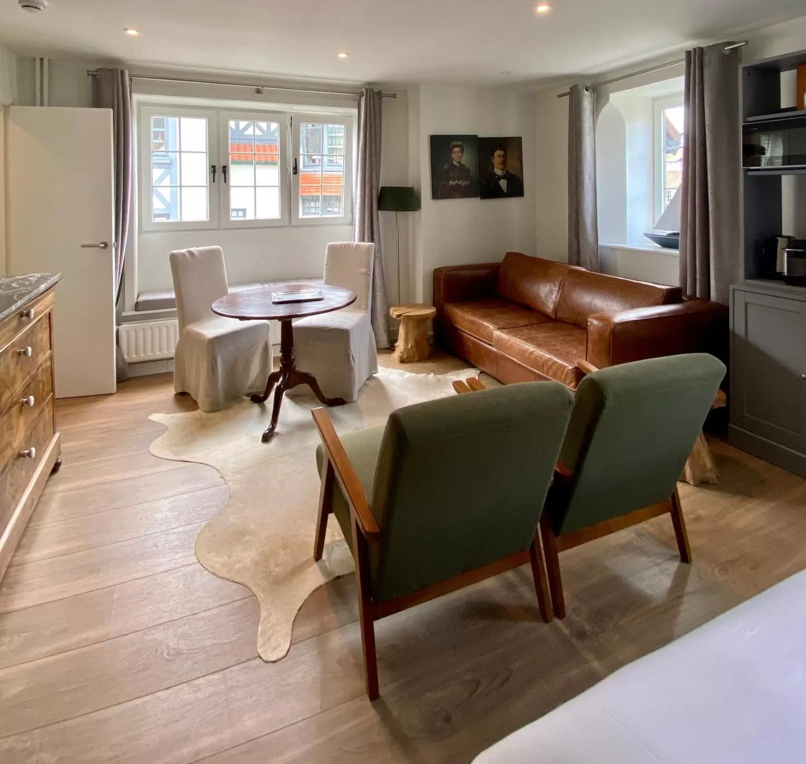 Seating Area in Hotel Villa Verdi