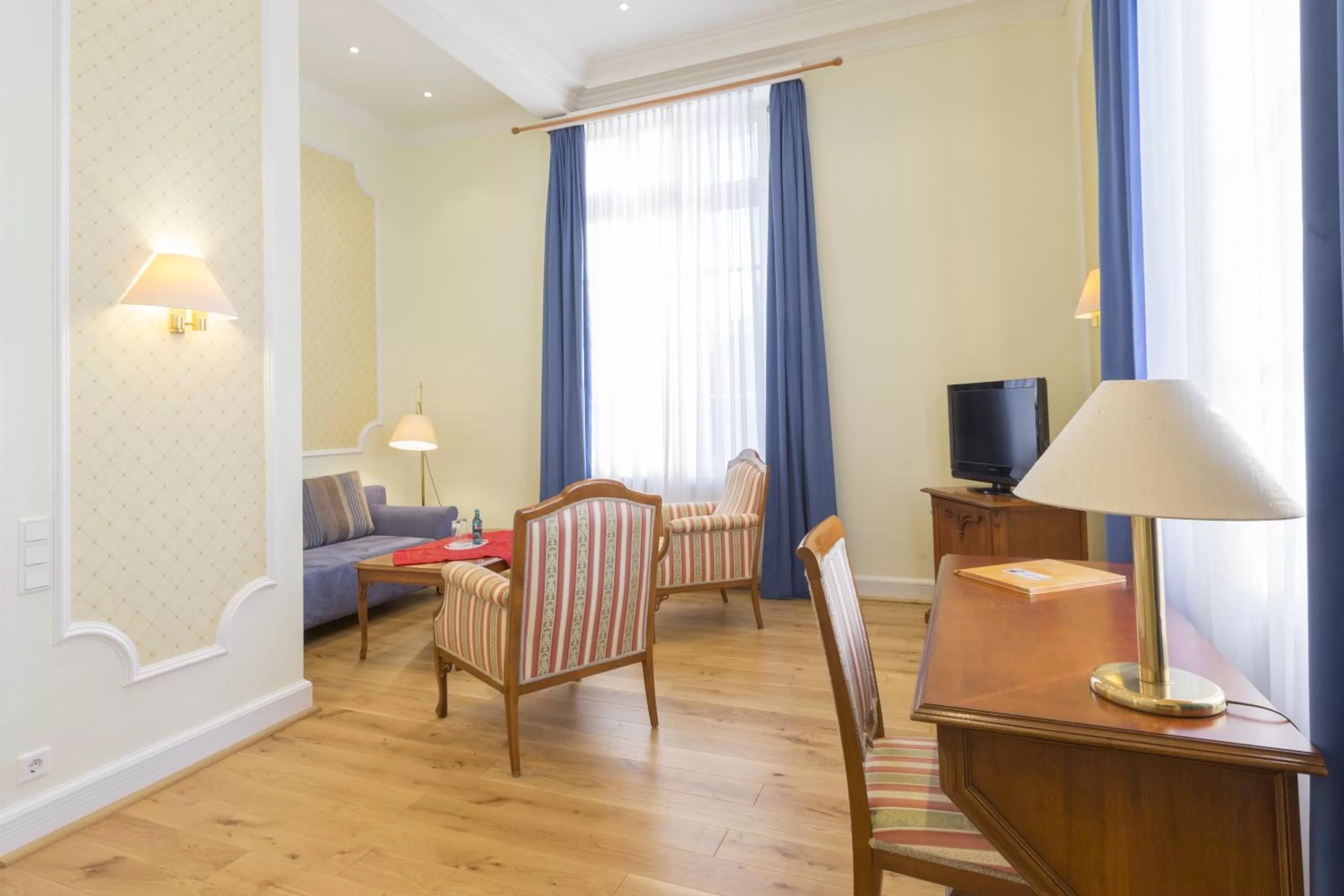 Seating area in Schlosshotel Westerholt