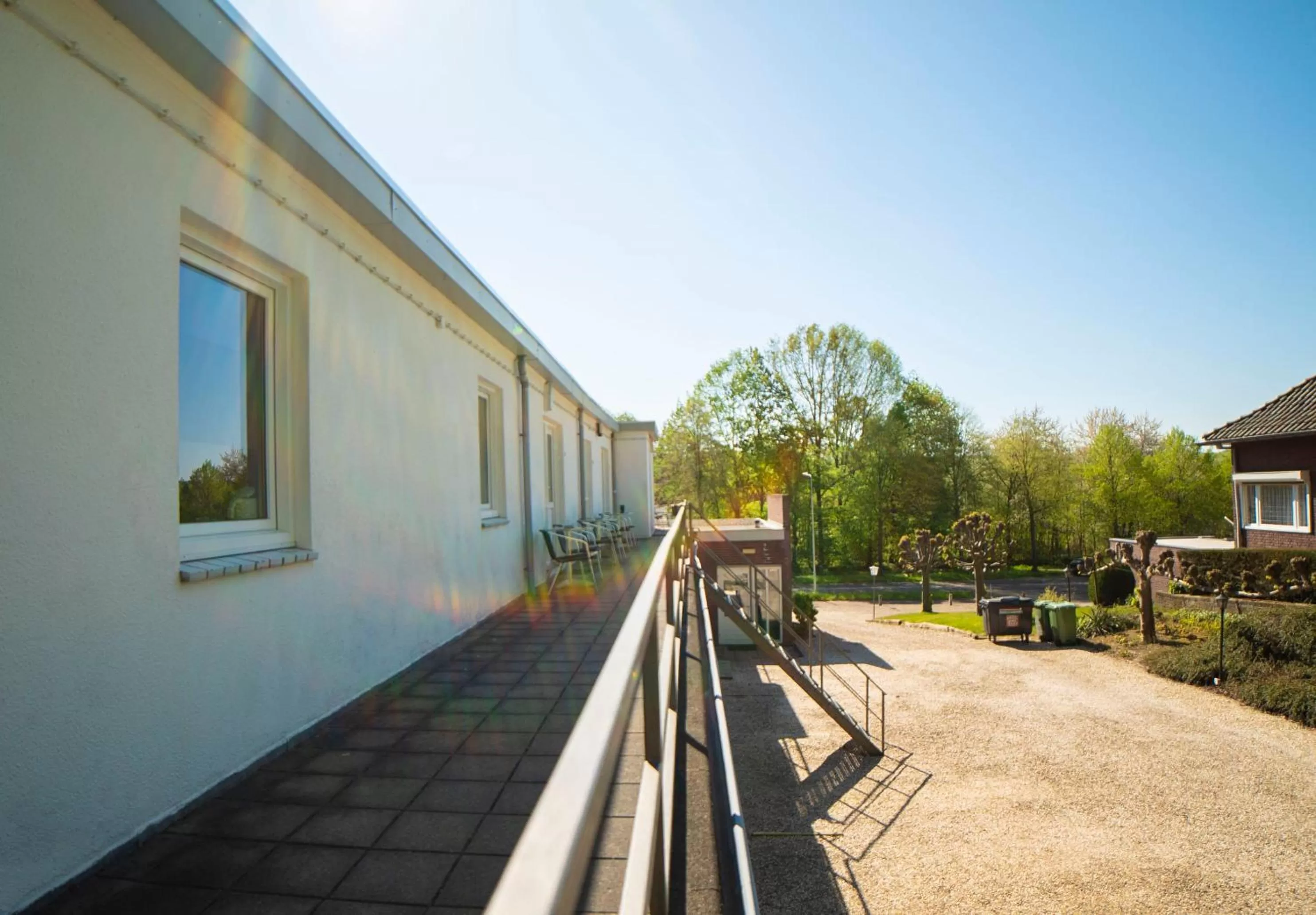 Facade/entrance in De Heek
