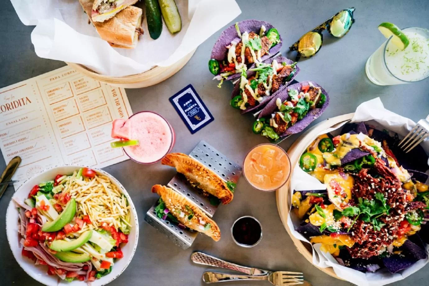 Food close-up in Havana Cabana at Key West