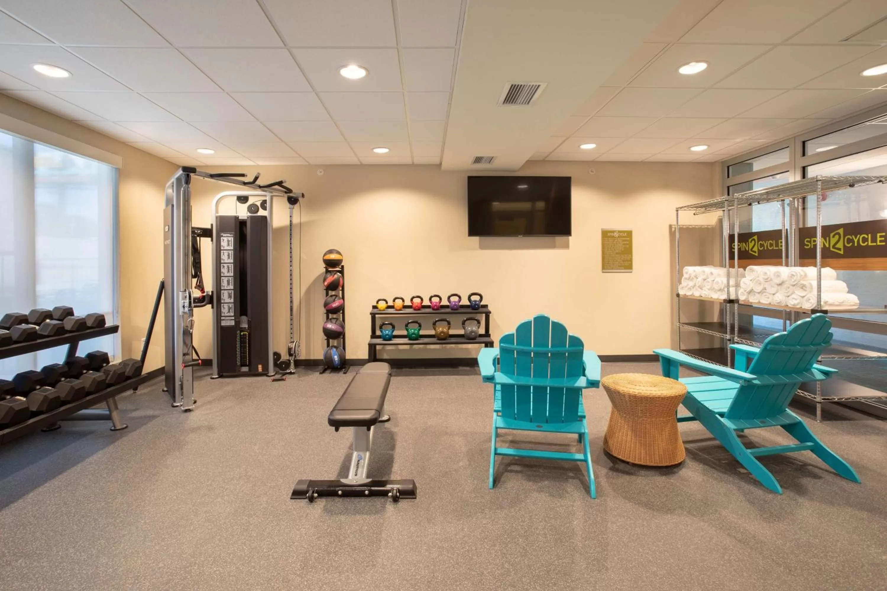Fitness centre/facilities in Home2 Suites By Hilton Omaha Un Medical Ctr Area