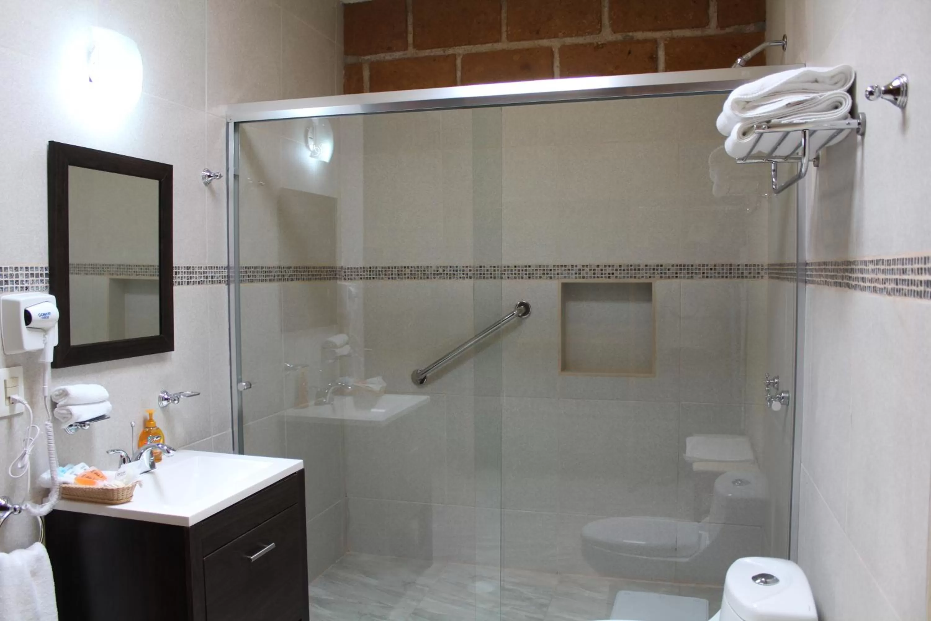 Decorative detail, Bathroom in Hotel Boutique La Herencia