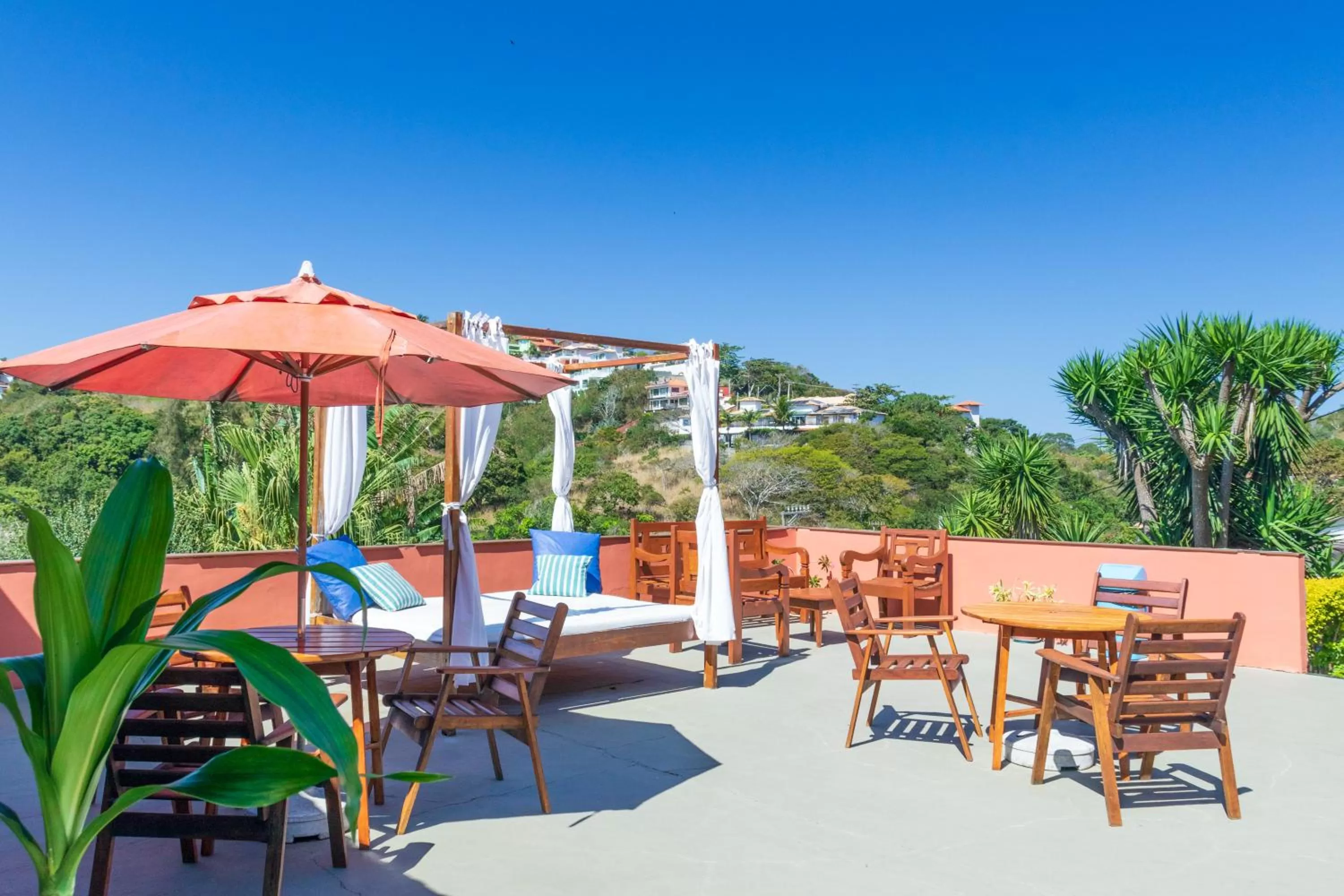 Patio in Pousada dos Coqueiros Búzios