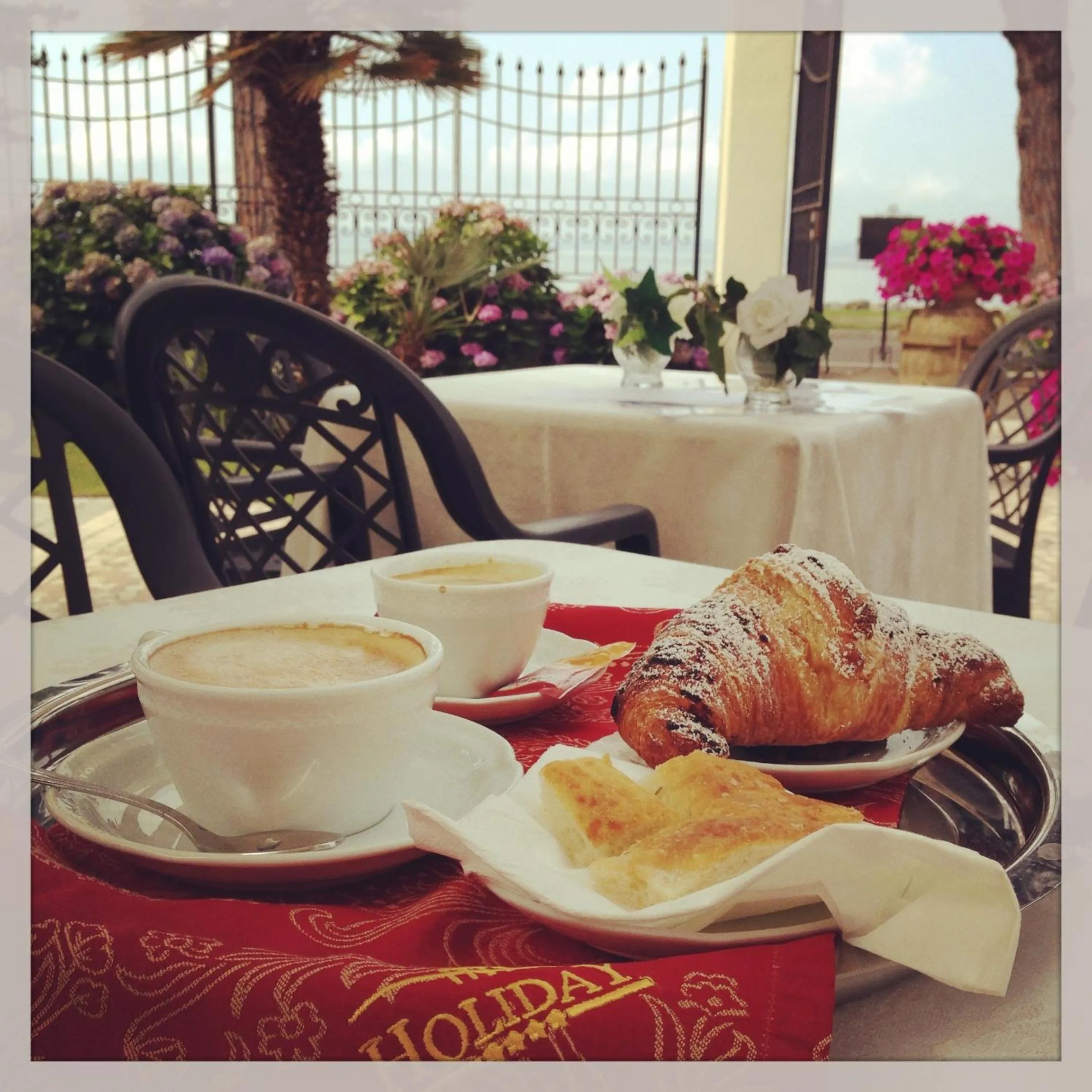 Food in Hotel Holiday Sul Lago