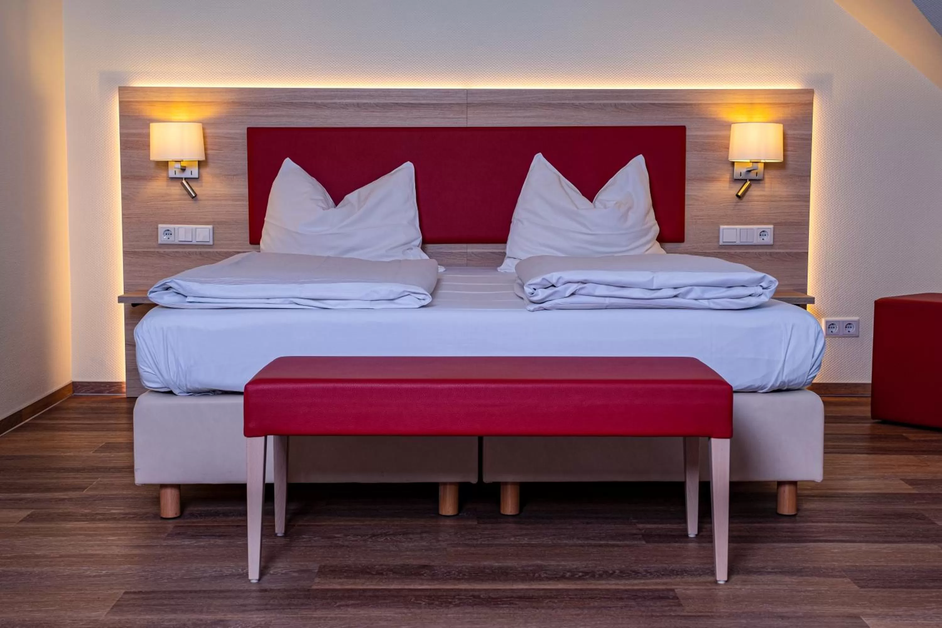 Bed in Hotel am Stadtpark