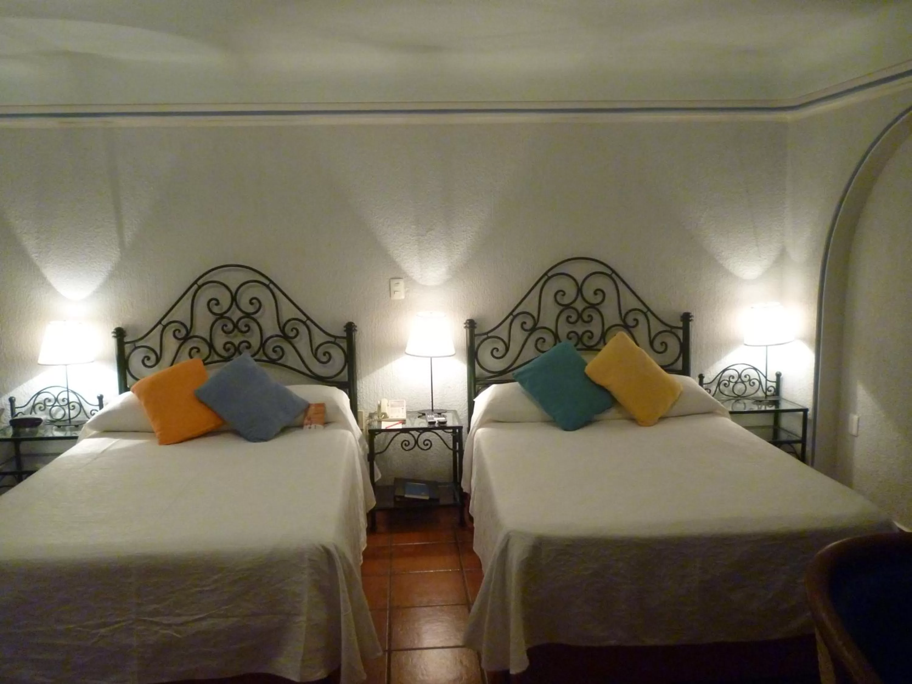 Bed in Hotel Boutique Parador San Miguel Oaxaca