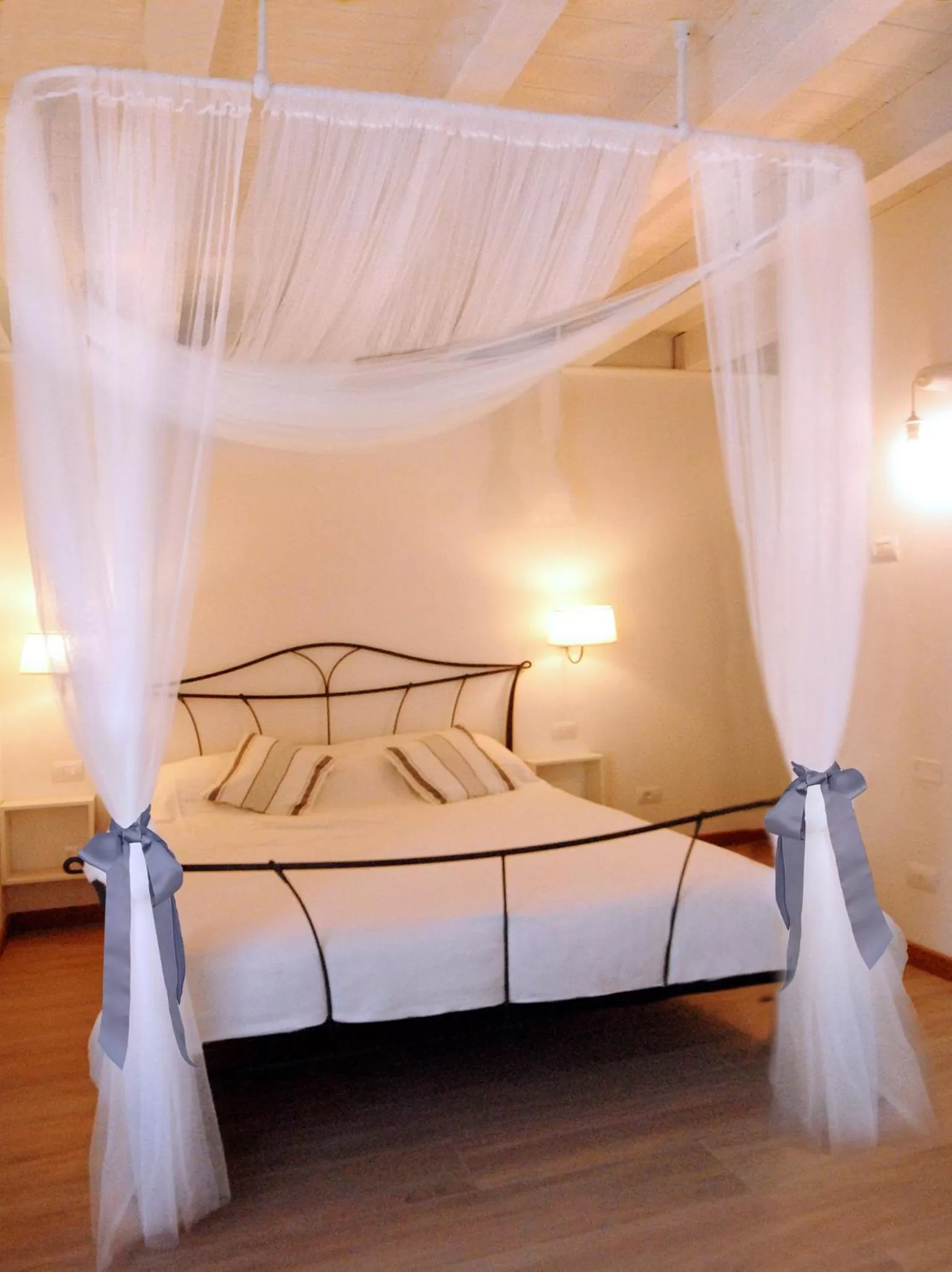 Bedroom, Bed in B&B Corte dei Cedri