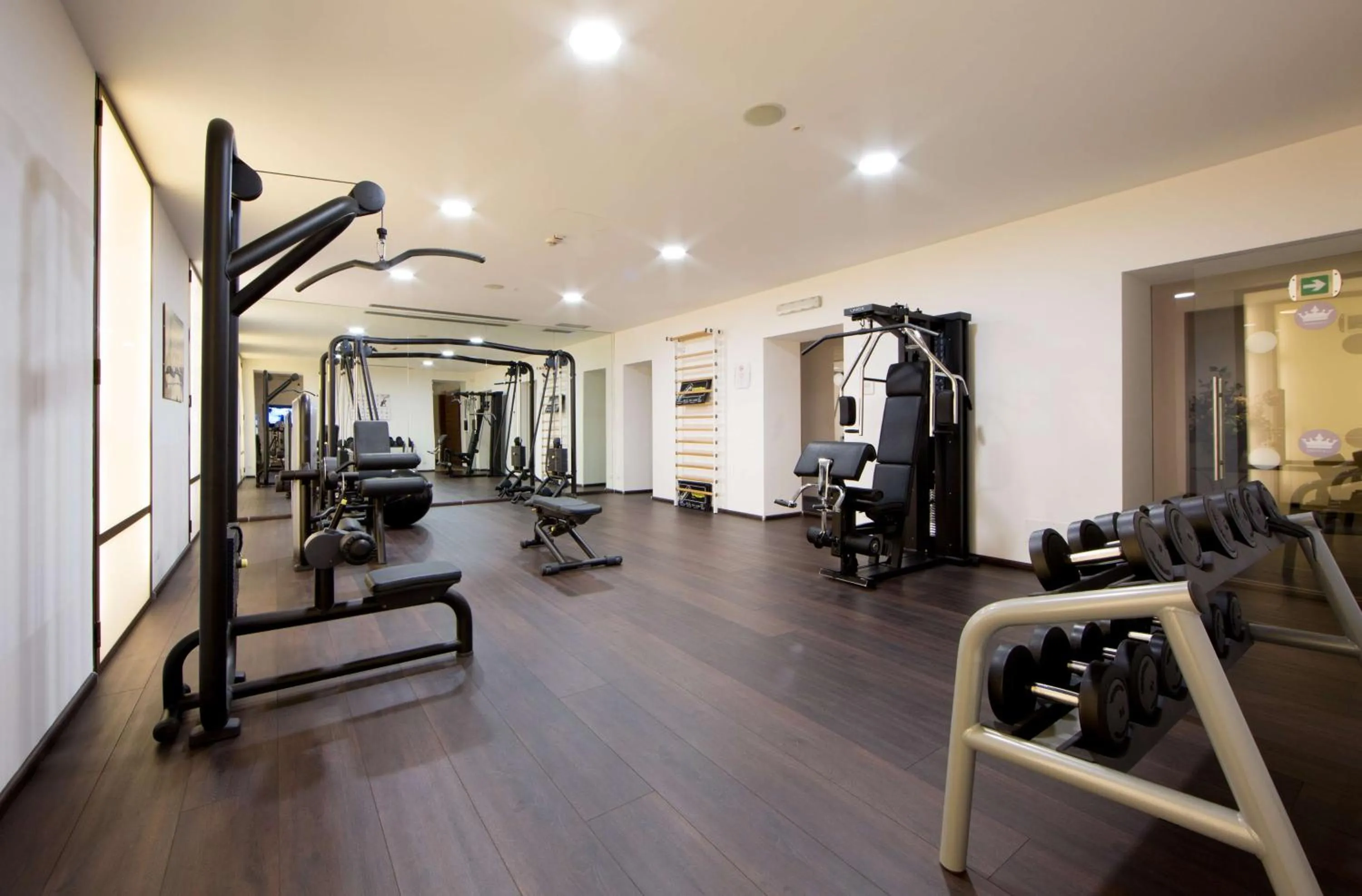 Fitness centre/facilities in Best Western Hotel Genio