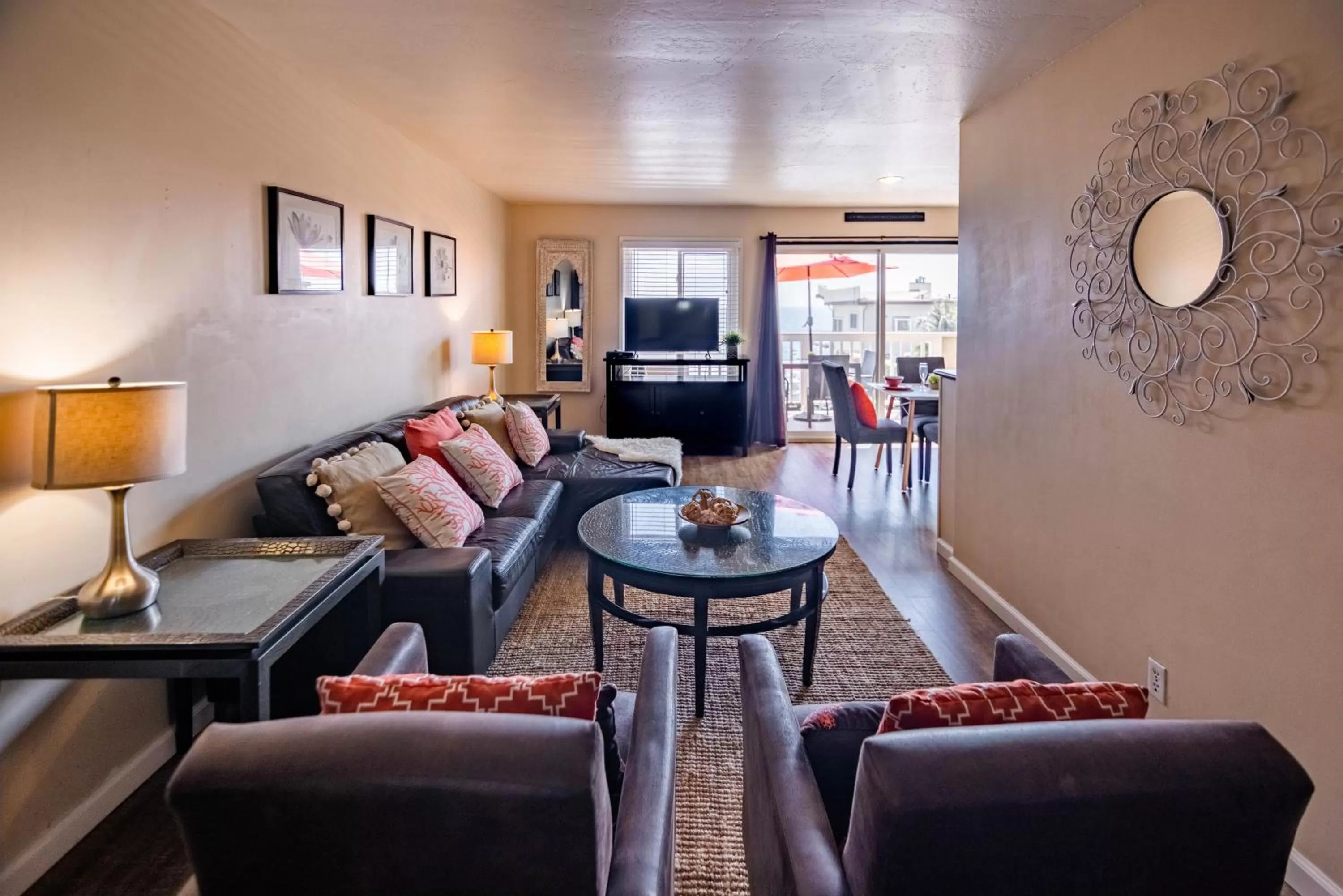 TV and multimedia, Seating Area in Beachwalk Villas