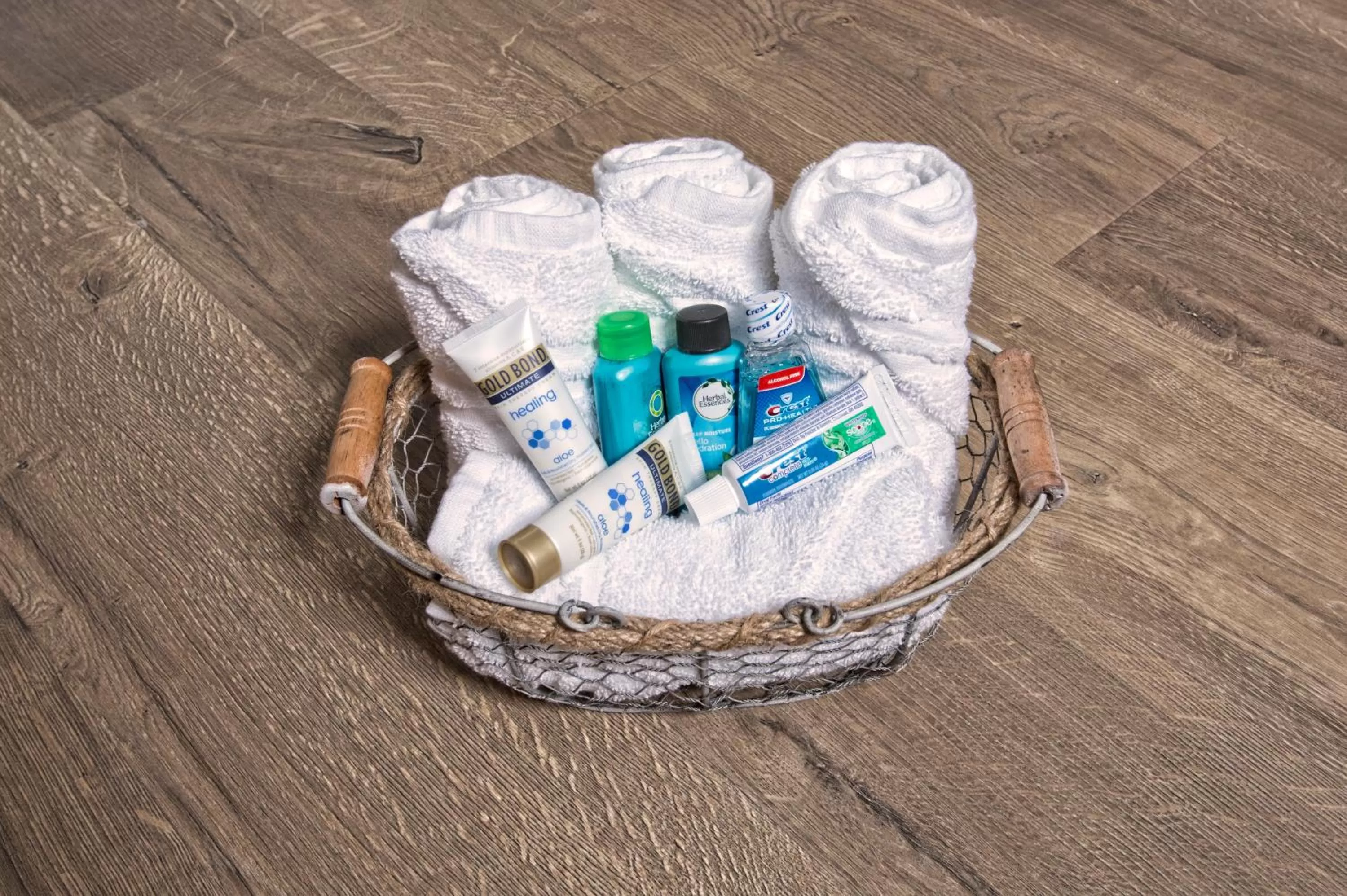 towels in Stateline Cabin