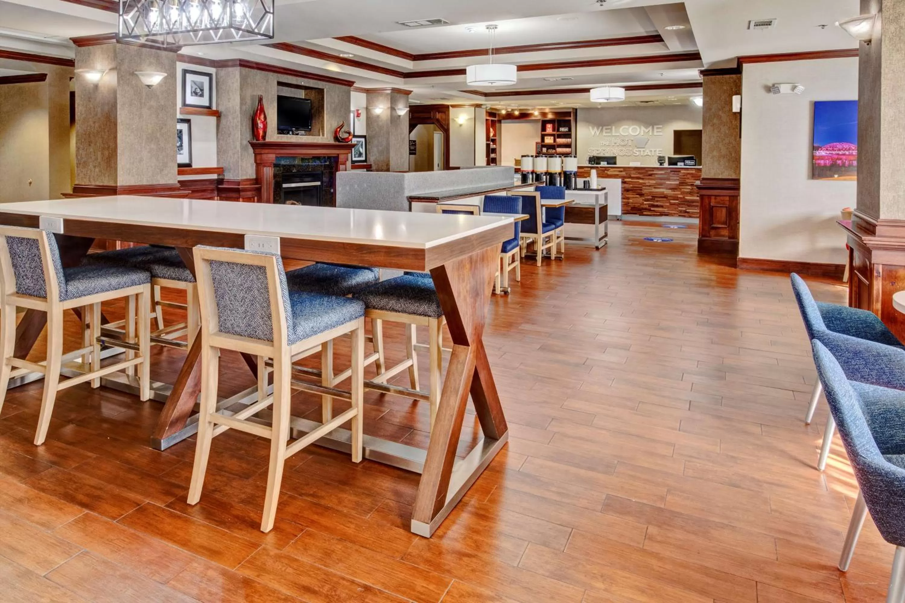 Breakfast in Hampton Inn Van Buren