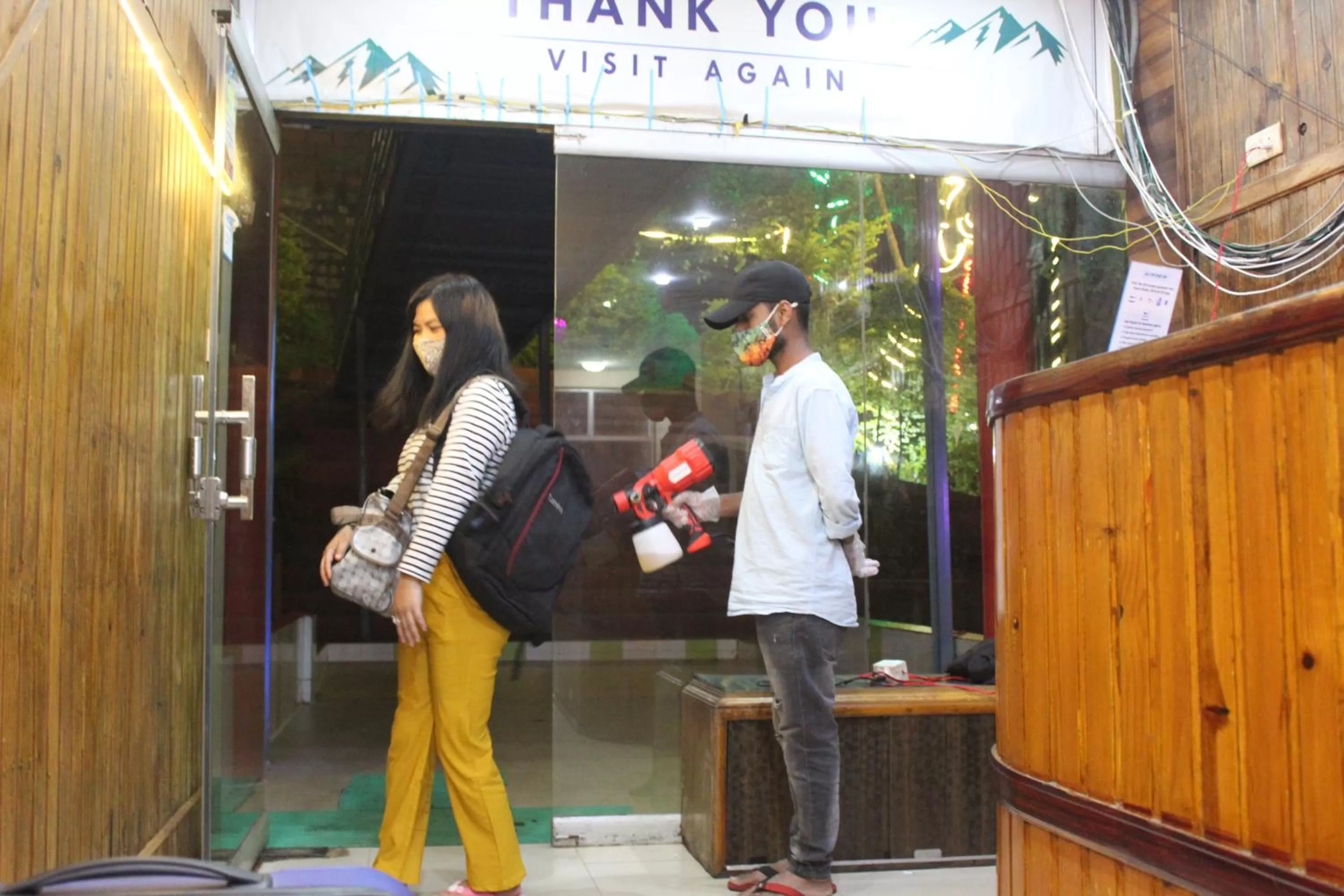 People in Greenwood Resort