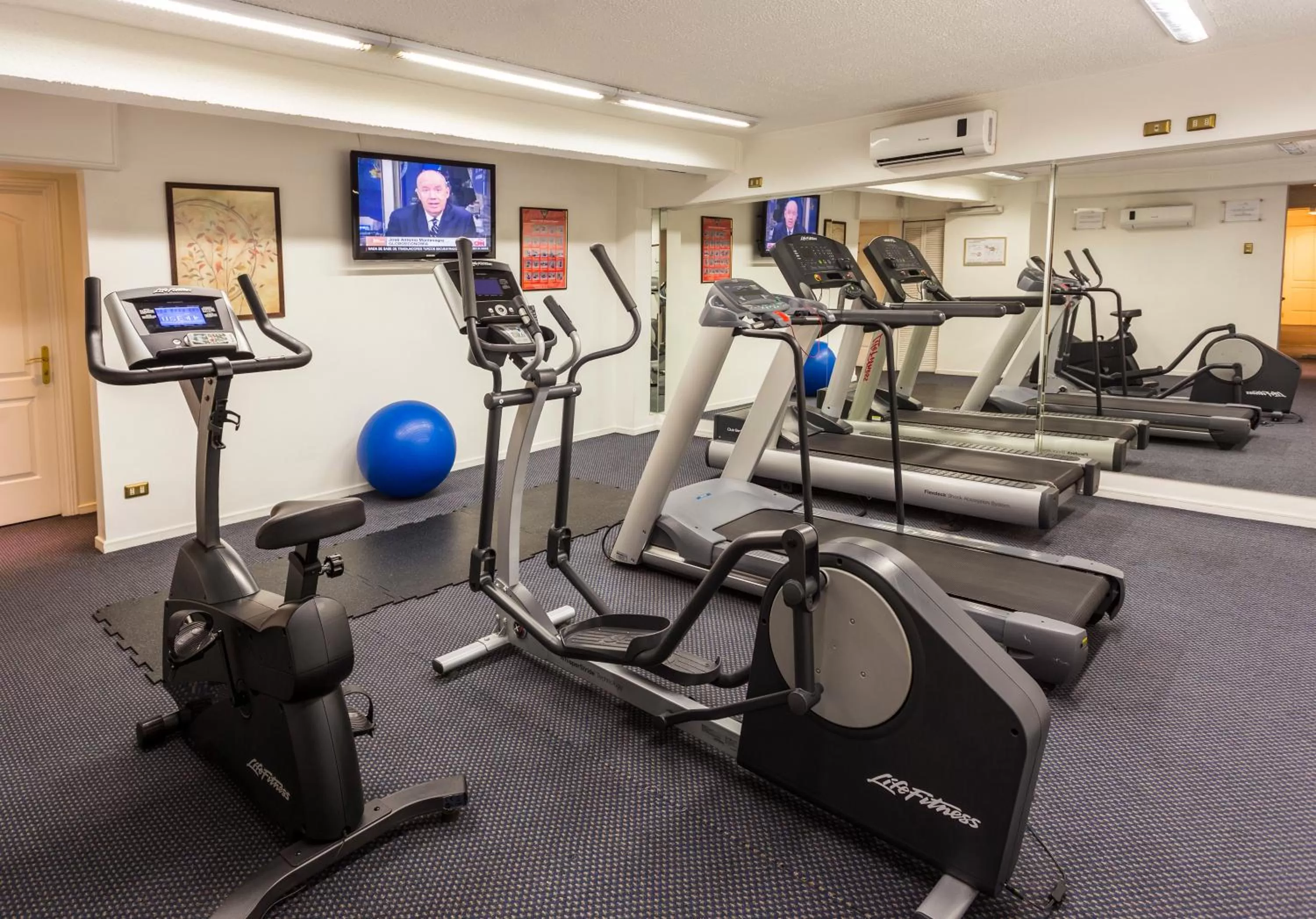 Fitness centre/facilities in Park Plaza Santiago