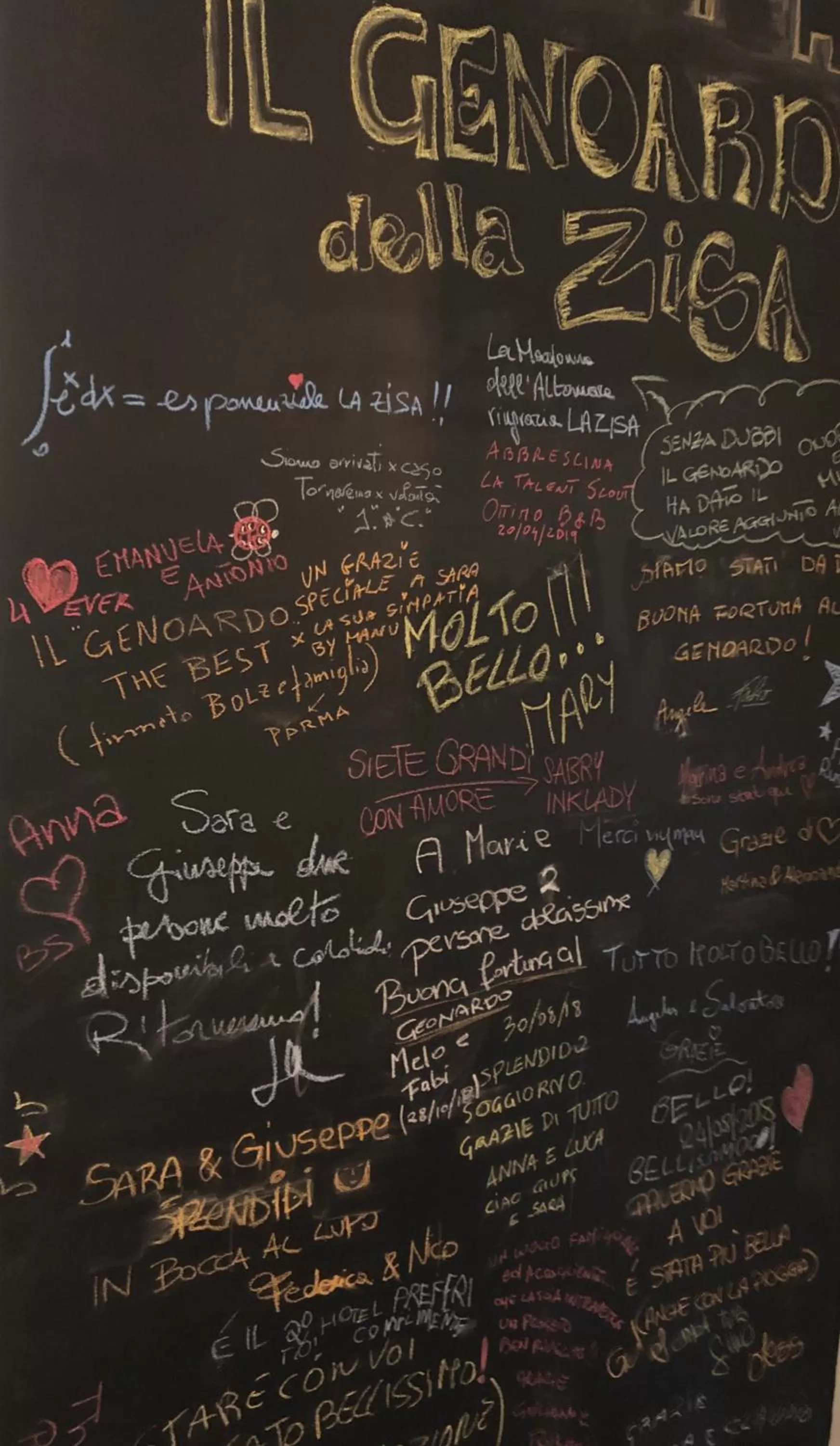 Text overlay in Il Genoardo Della Zisa