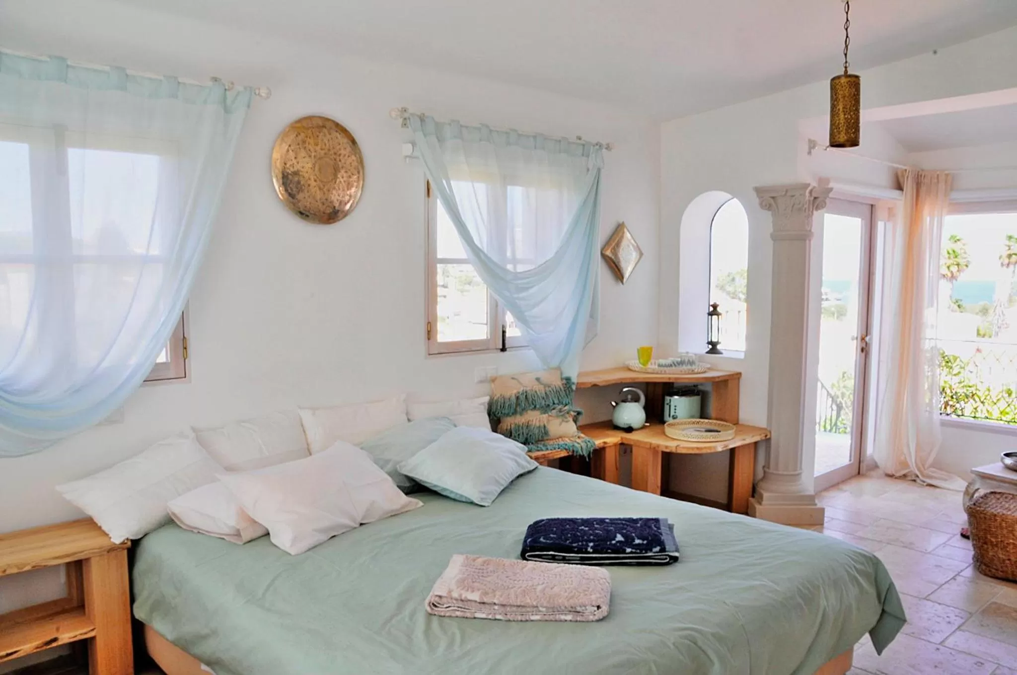 Bed in Uma Casa a Beira Sol