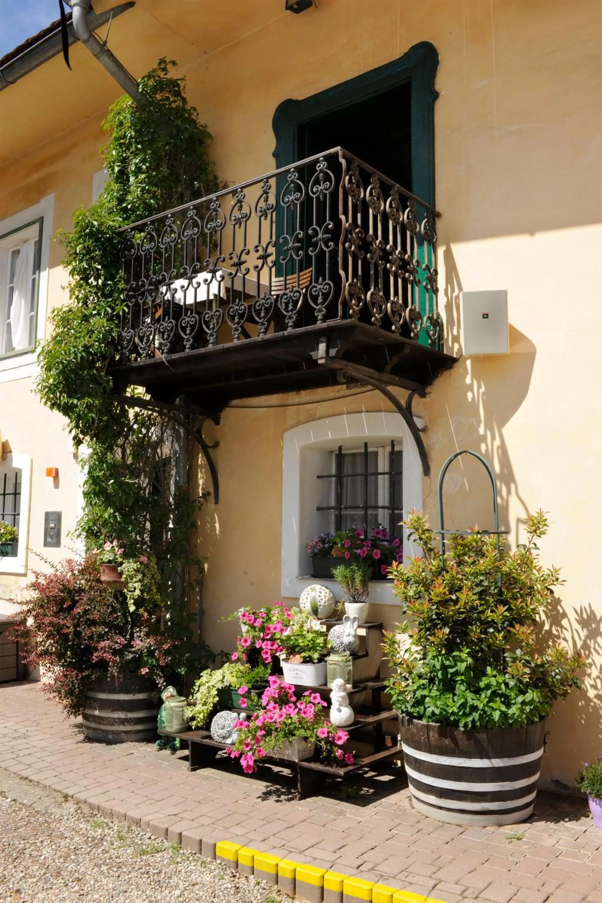 Garden view in Schloss Gamlitz