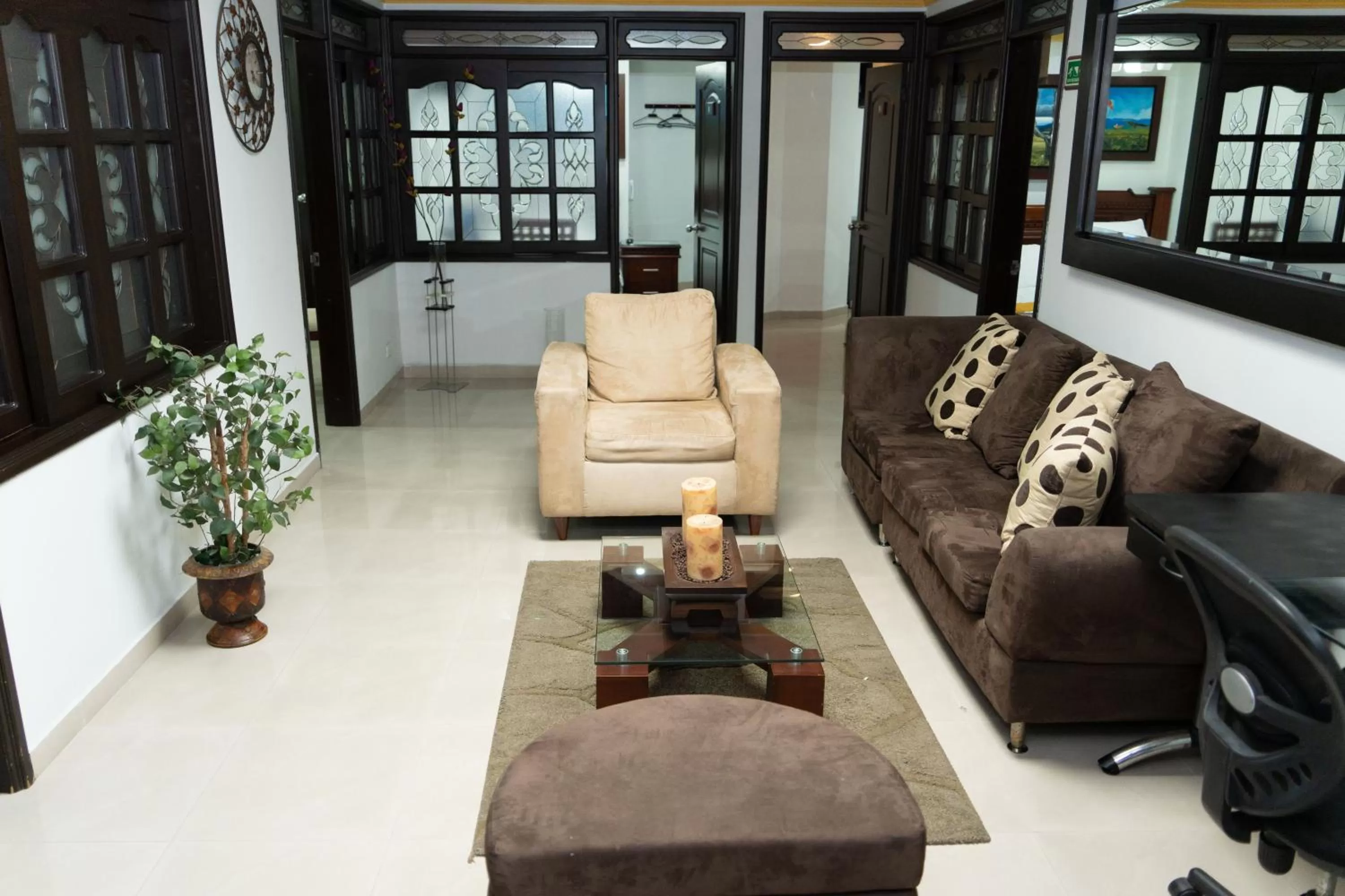 Seating area in Hotel Aires del Quindío Armenia