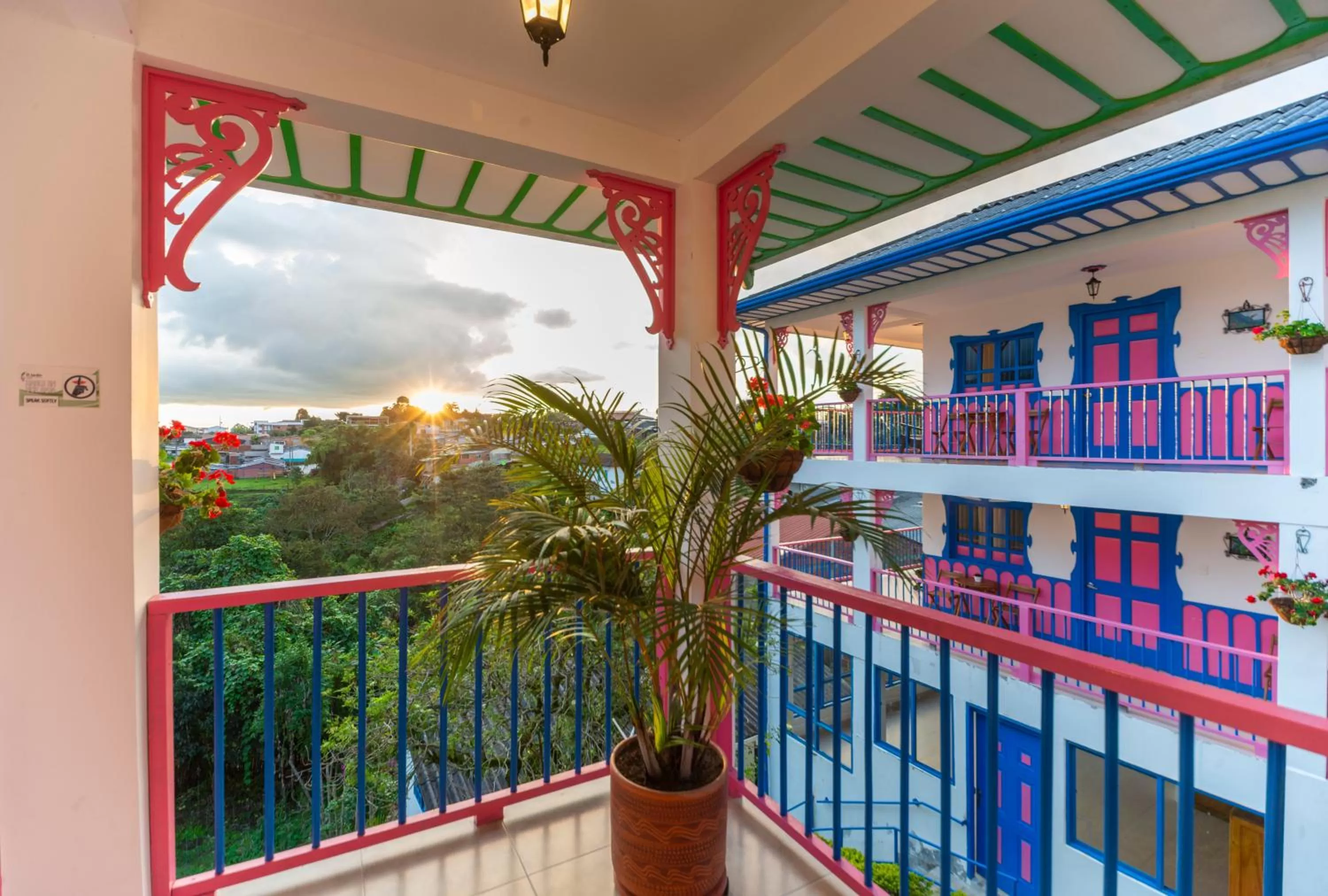 Natural landscape in Hotel El Jardin