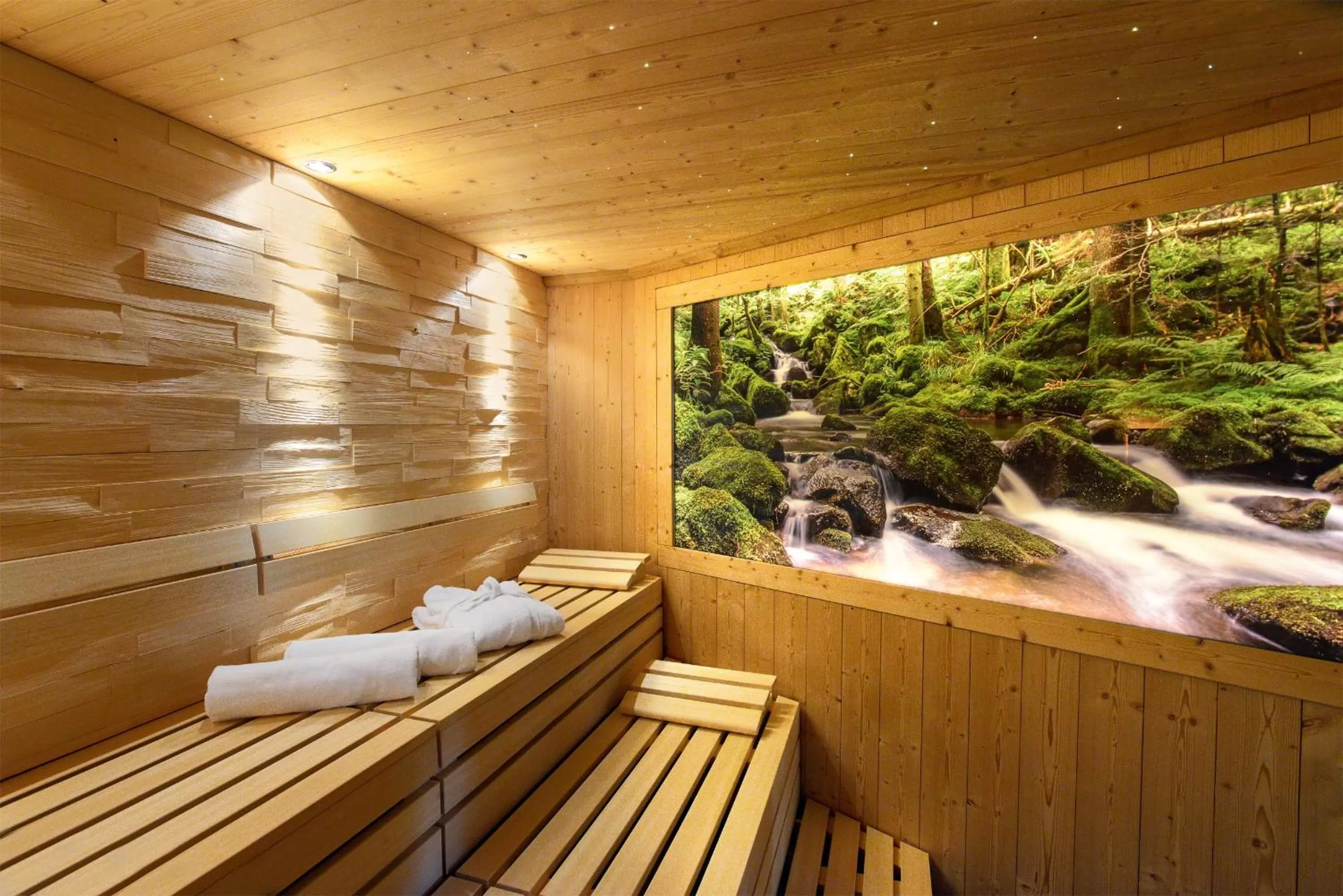 Sauna in Hotel Grüner Wald