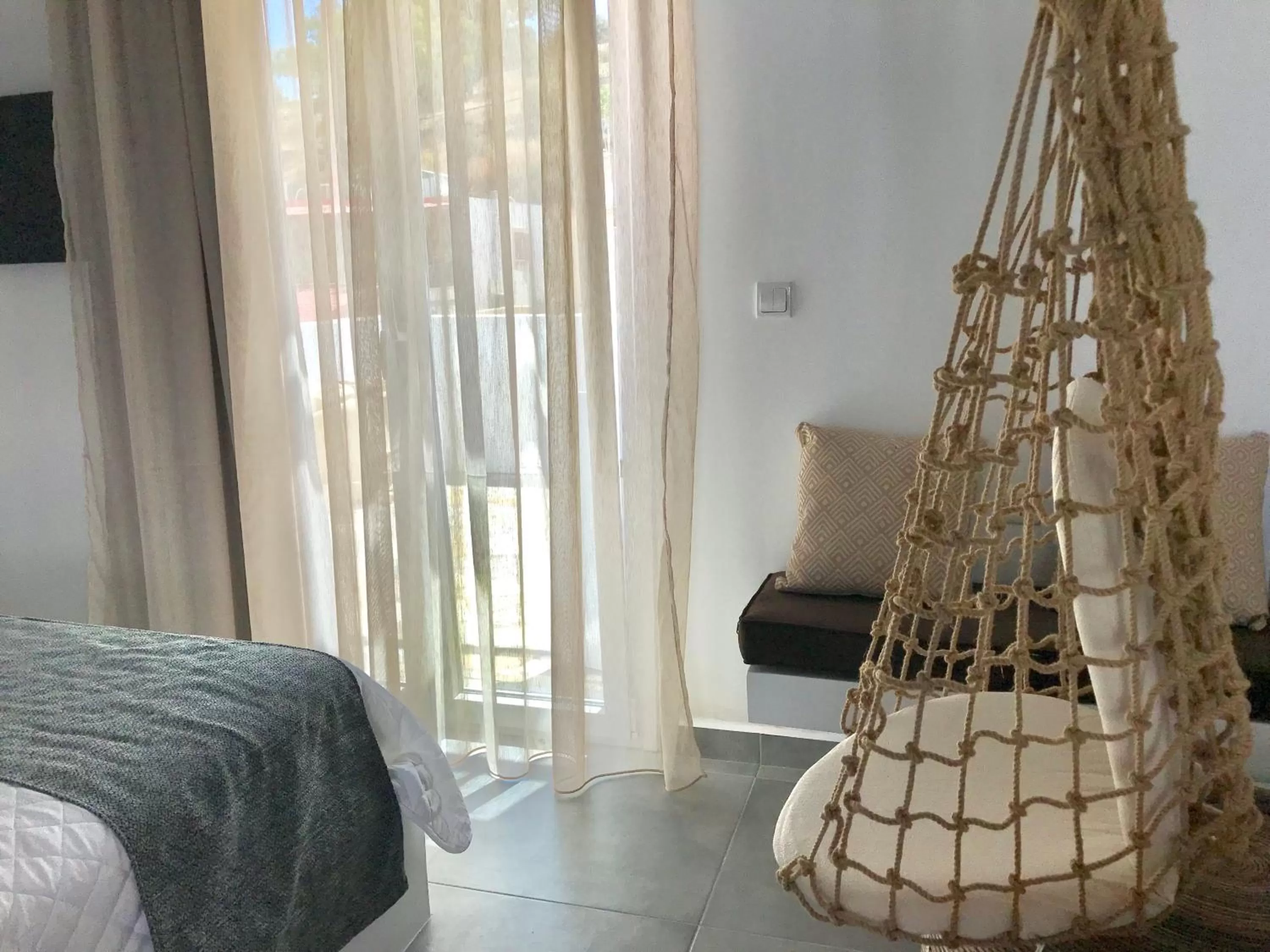 Seating area in AELLIA HOTEL & SUITES LEROS