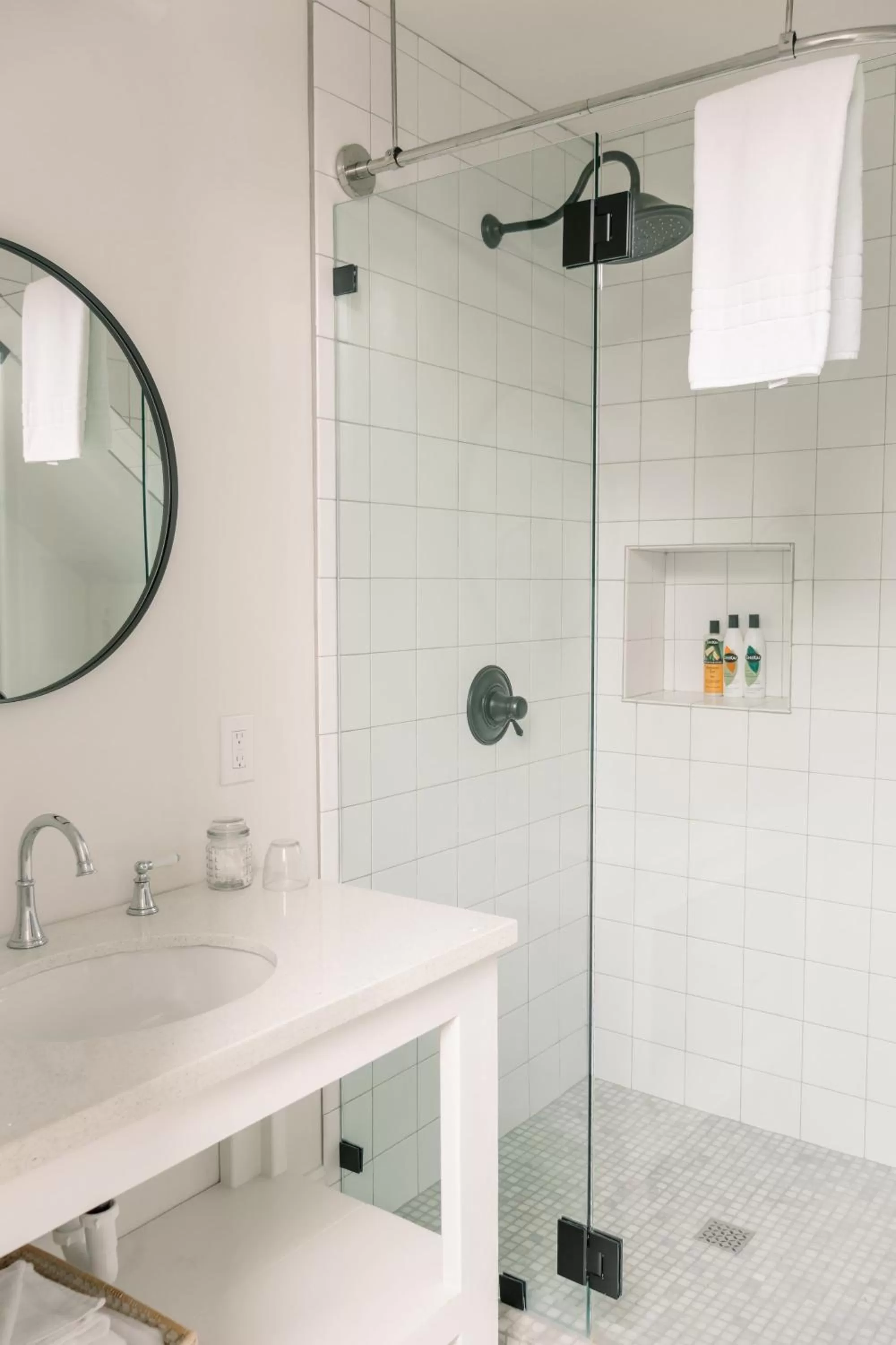 Bathroom in The Grape Leaf Inn