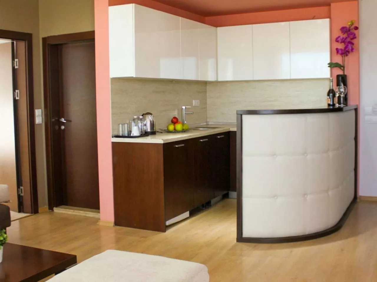 Kitchen or kitchenette in Hotel Dream