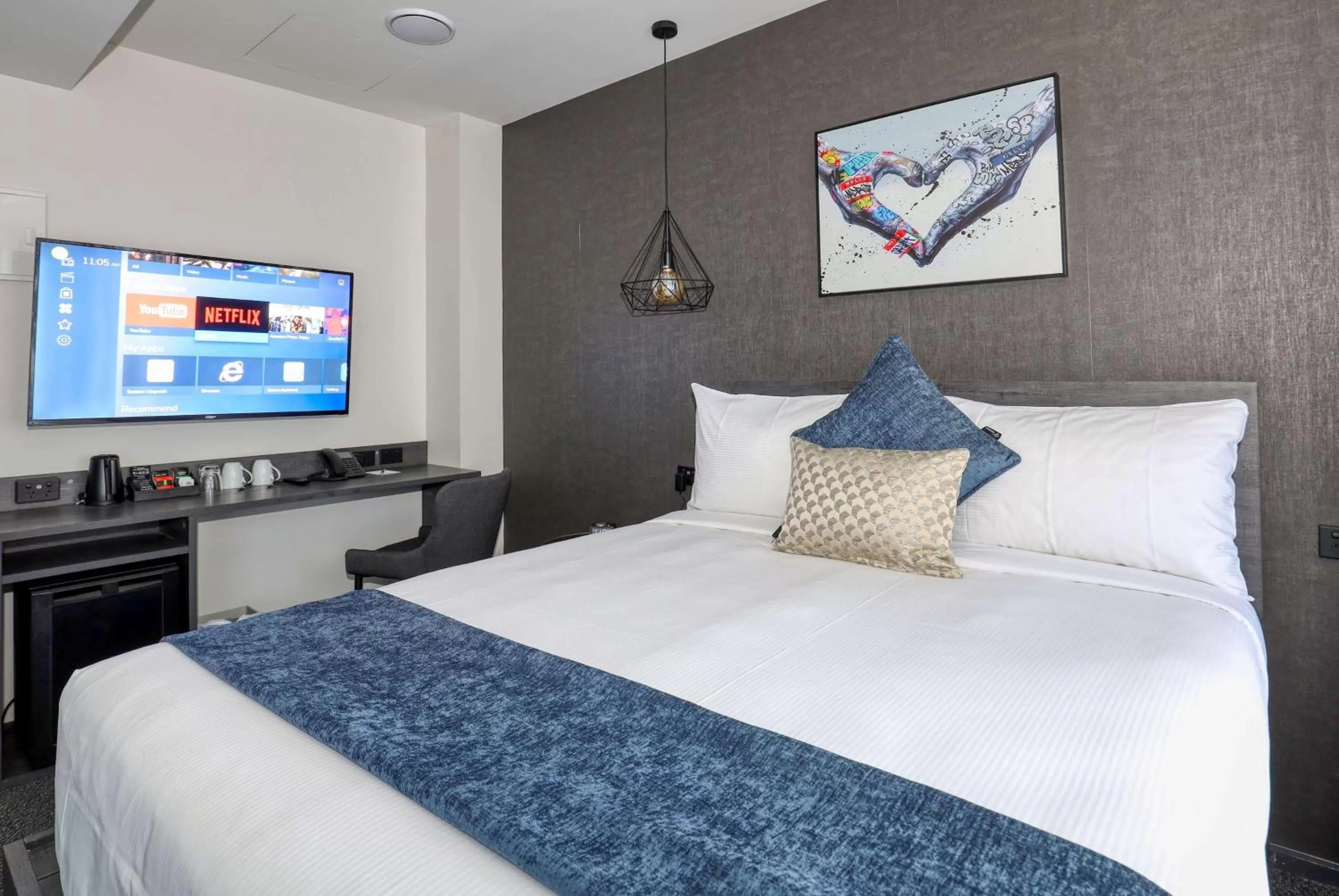 Photo of the whole room, Bed in Microtel by Wyndham Wellington