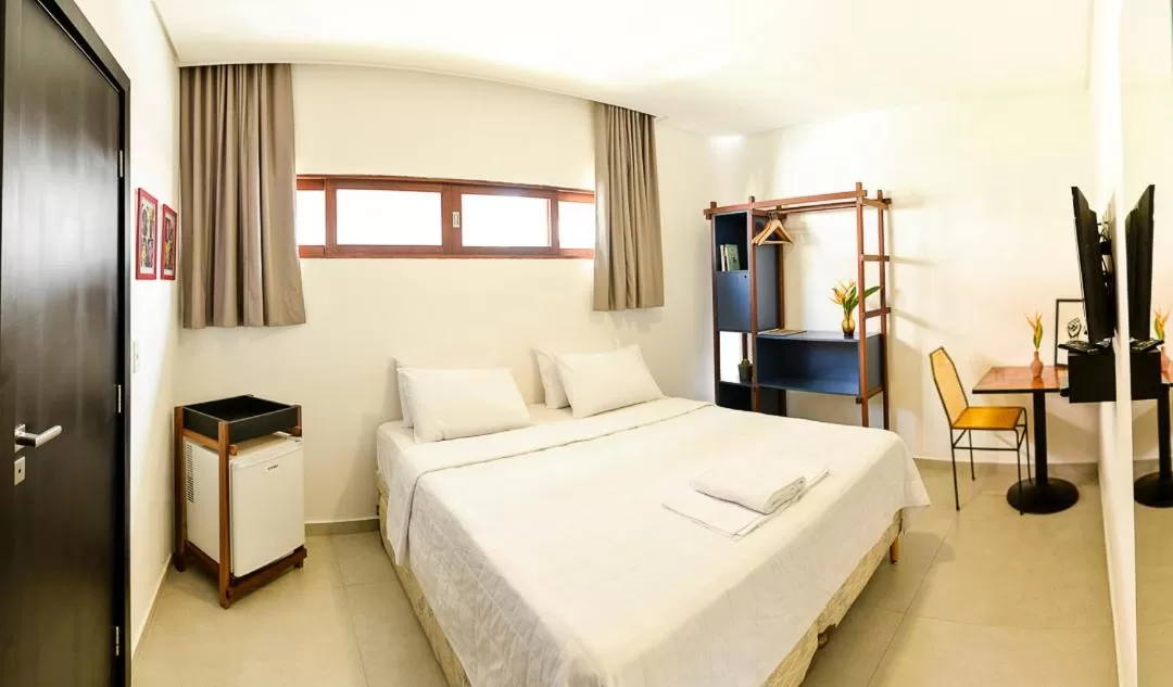 Bed in Xilo Design Hotel