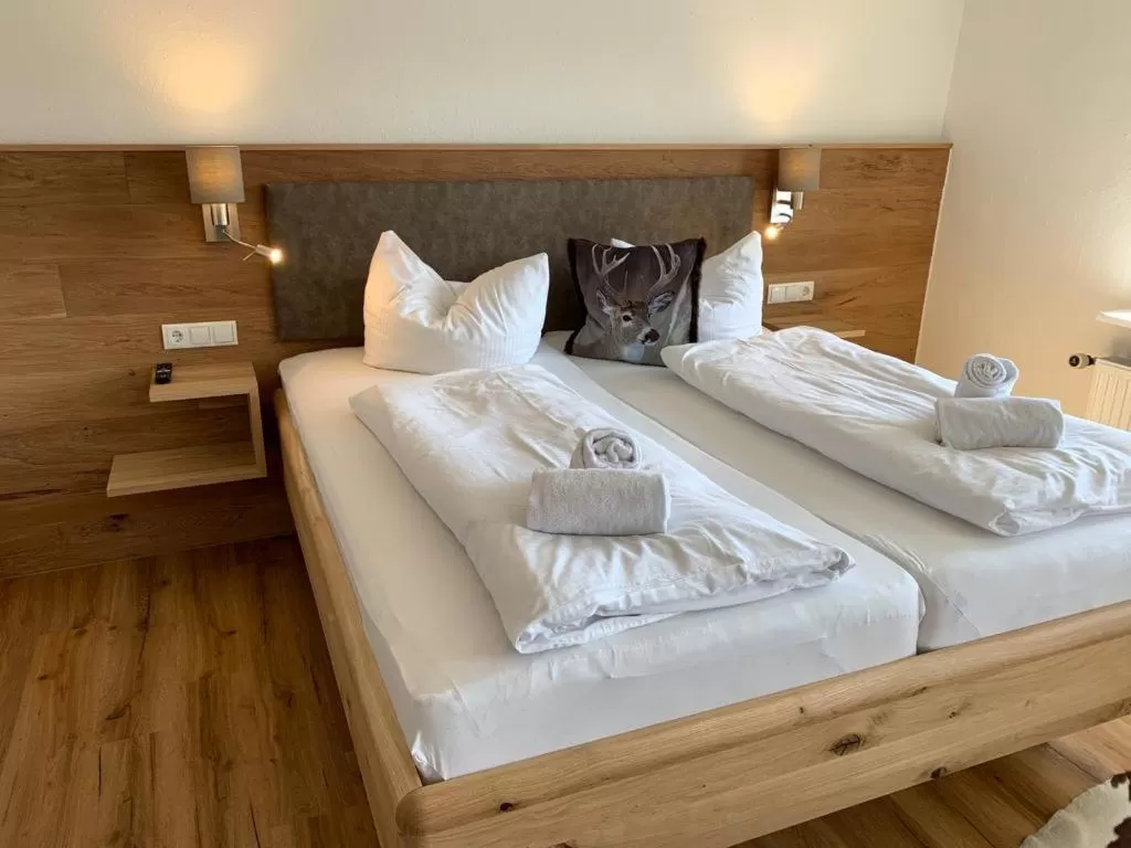 Bed in Landhaus Sonne