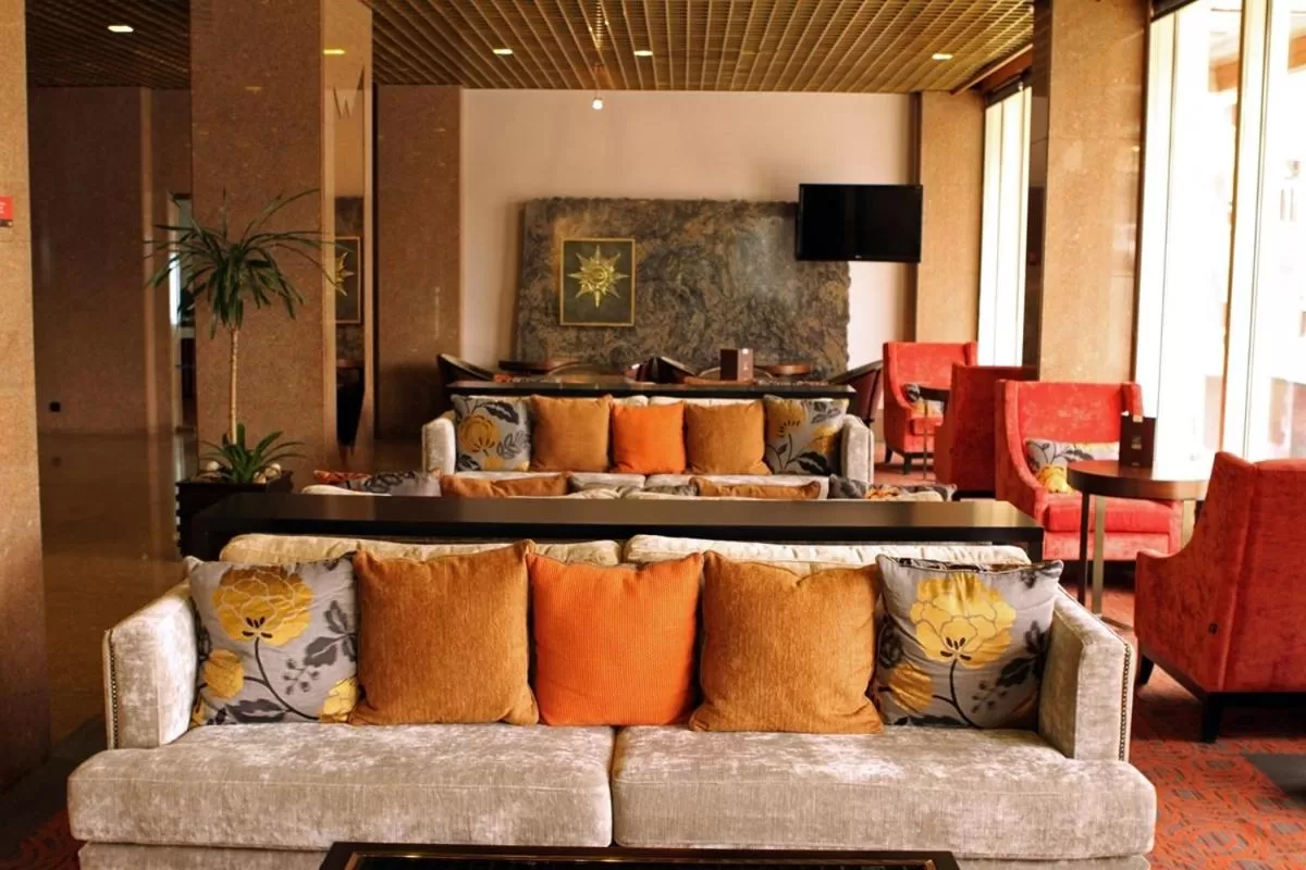 Lobby or reception in Hotel Dighton