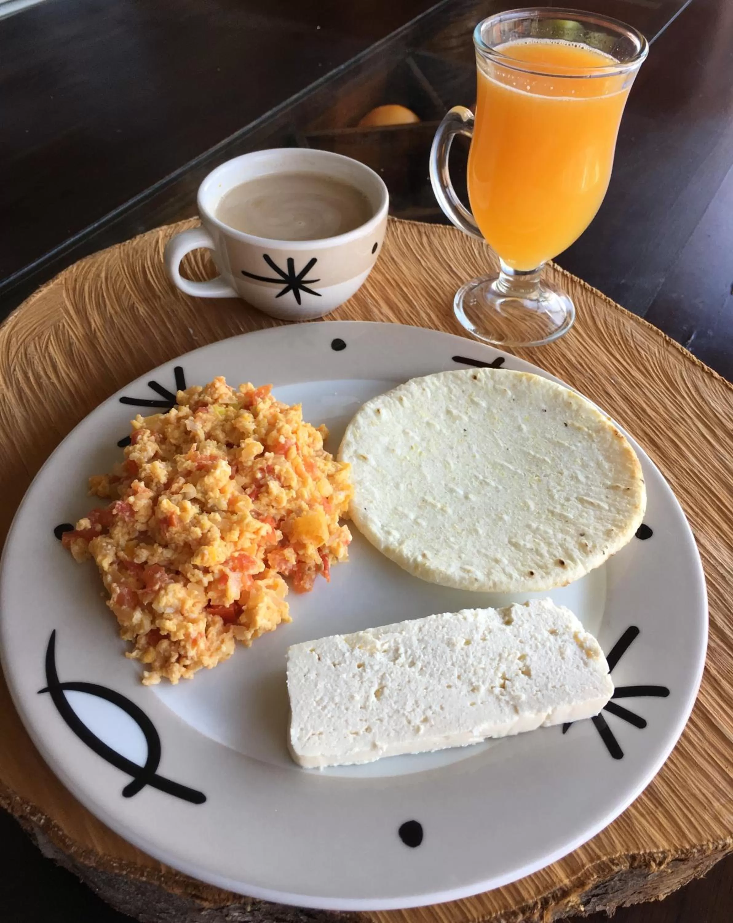 American breakfast in Hotel Solaris