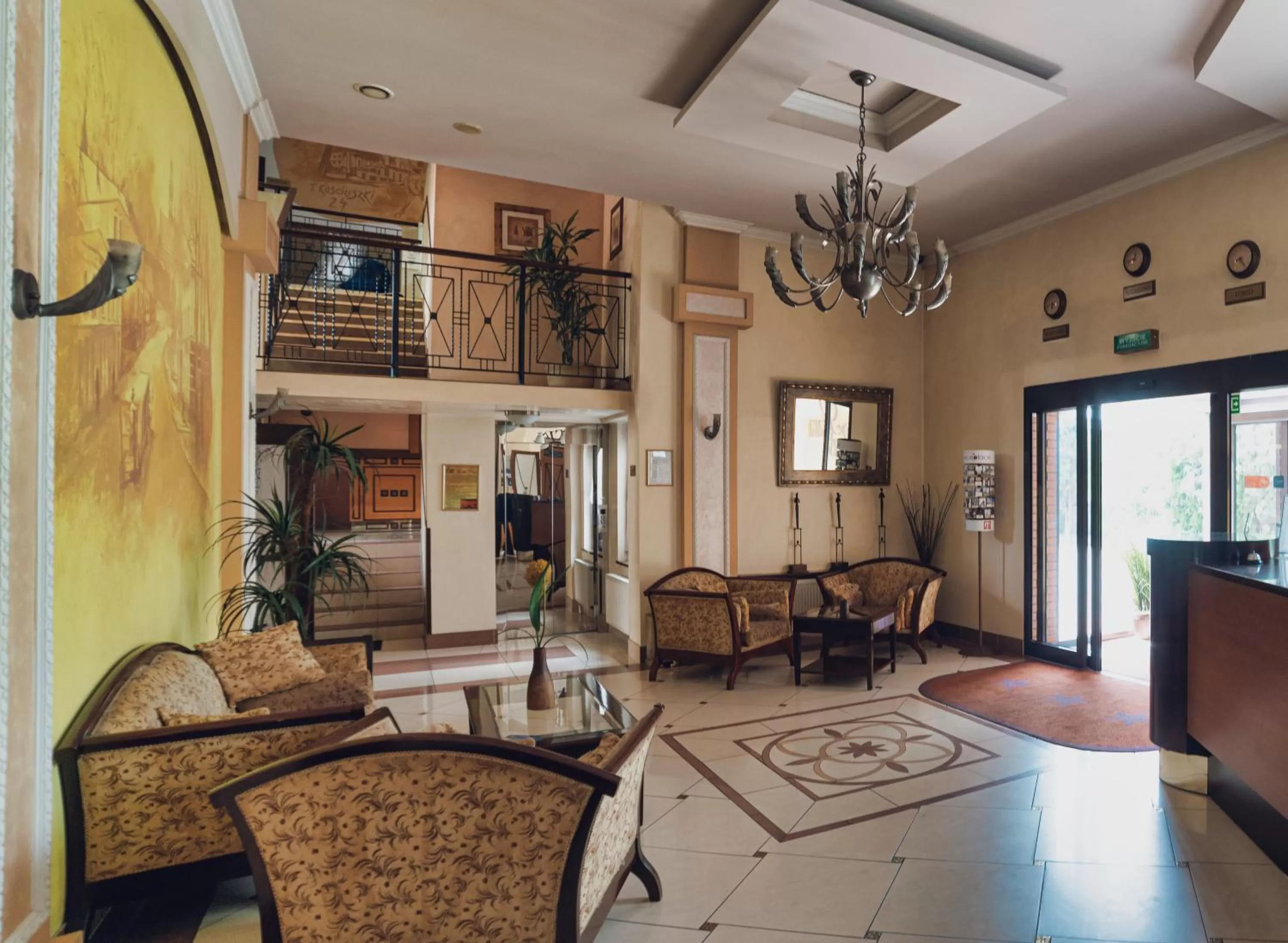 Lobby or reception in Hotel Stara Poczta