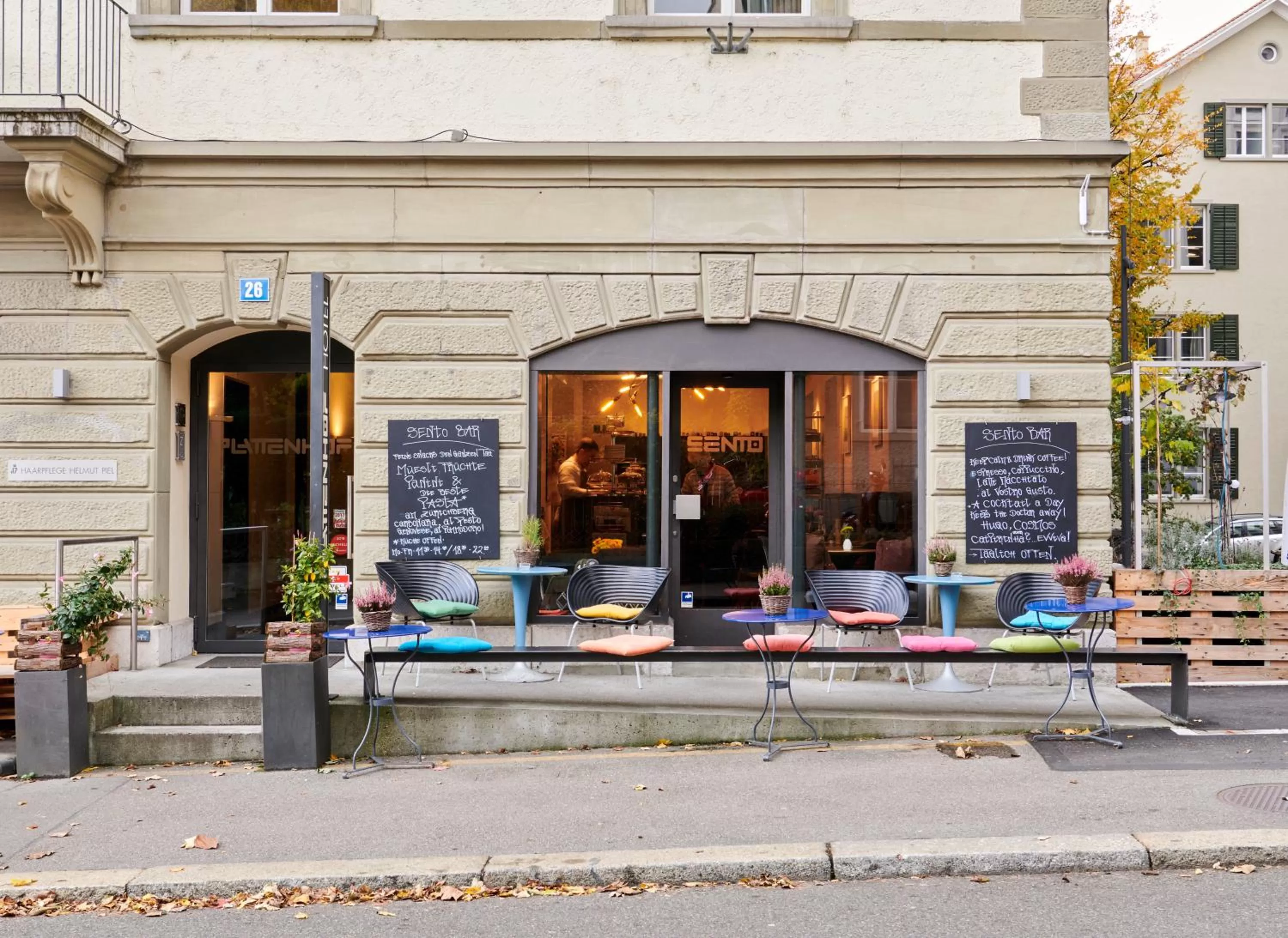 Facade/entrance in Design Hotel Plattenhof