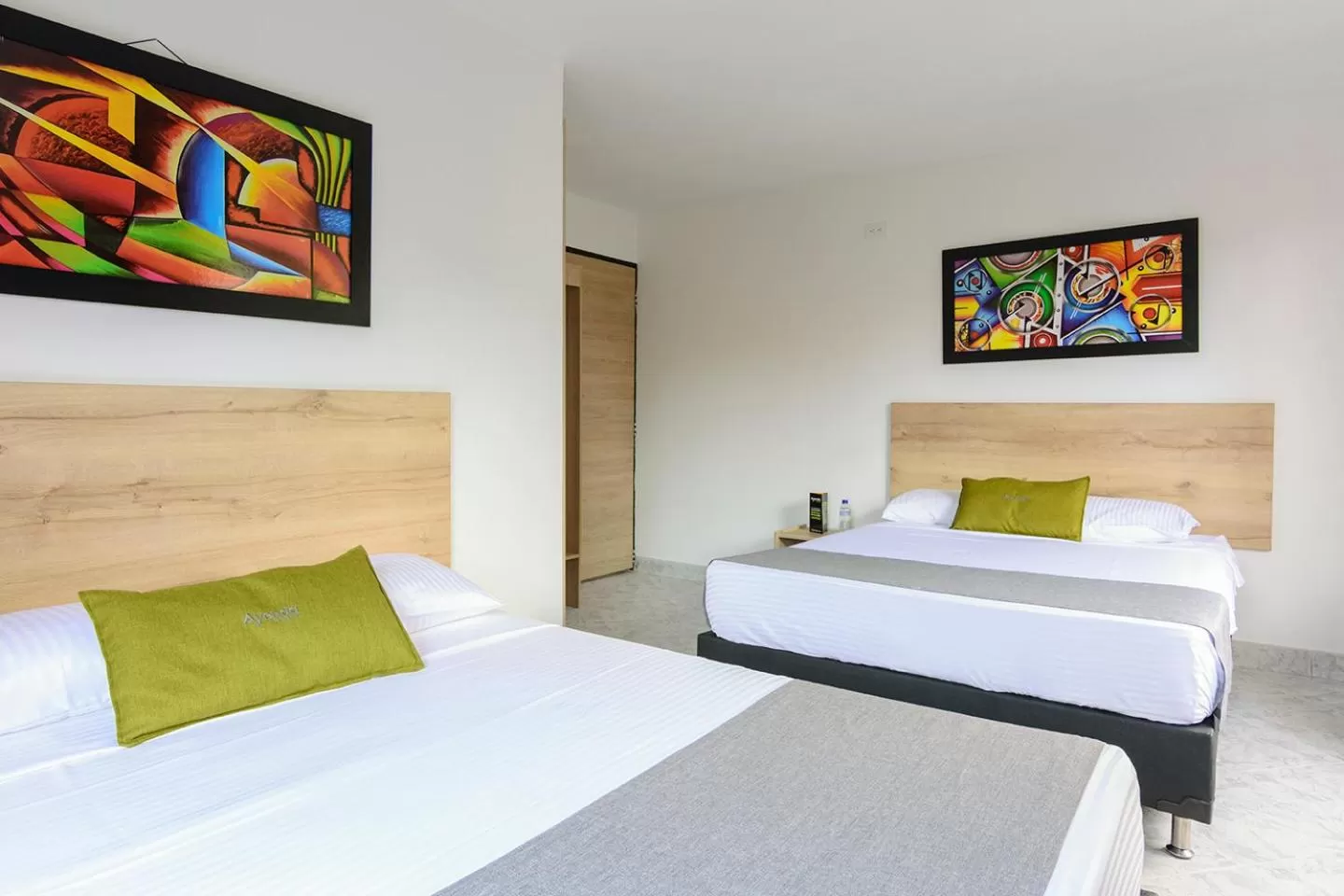 Bedroom, Bed in Hotel Balcones del Estadio