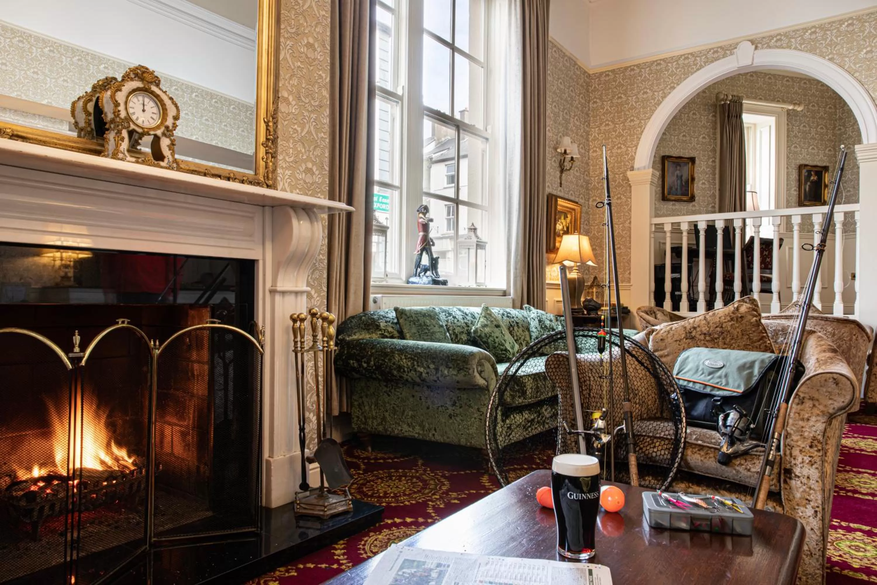 Seating area in Ballina Manor Hotel