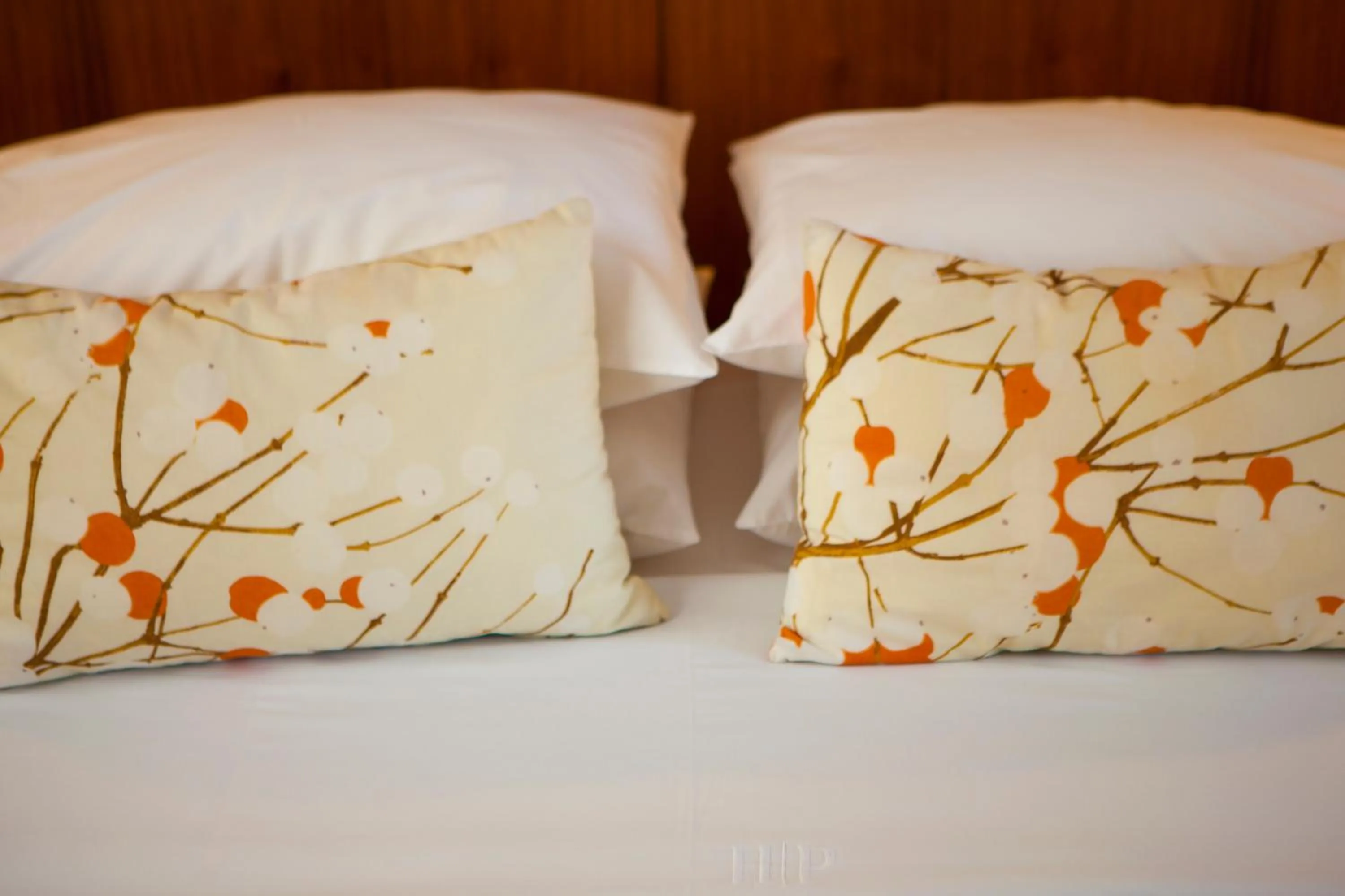 Bed in Philippos Hotel