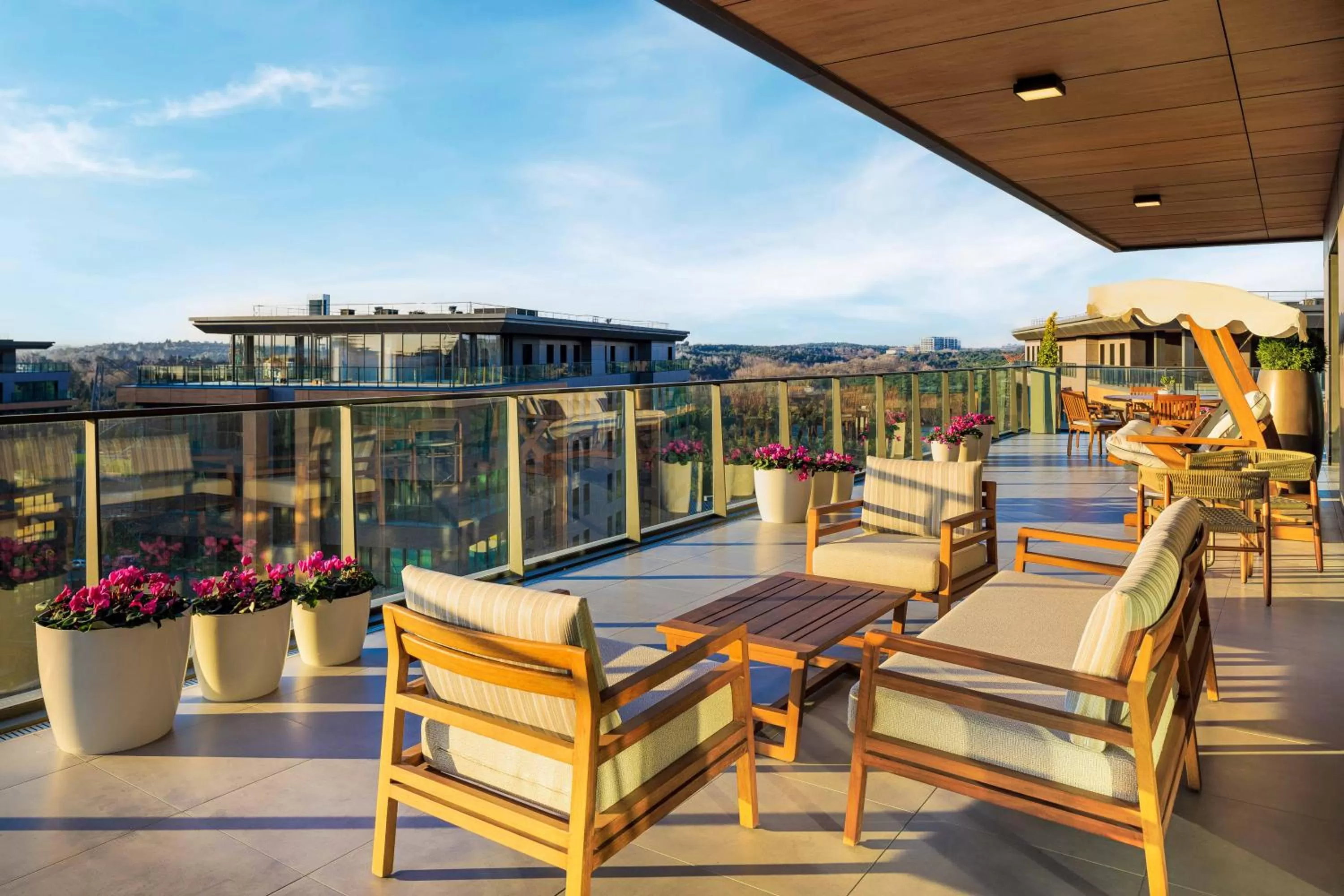 Balcony/Terrace in Movenpick Living Istanbul Camlivadi