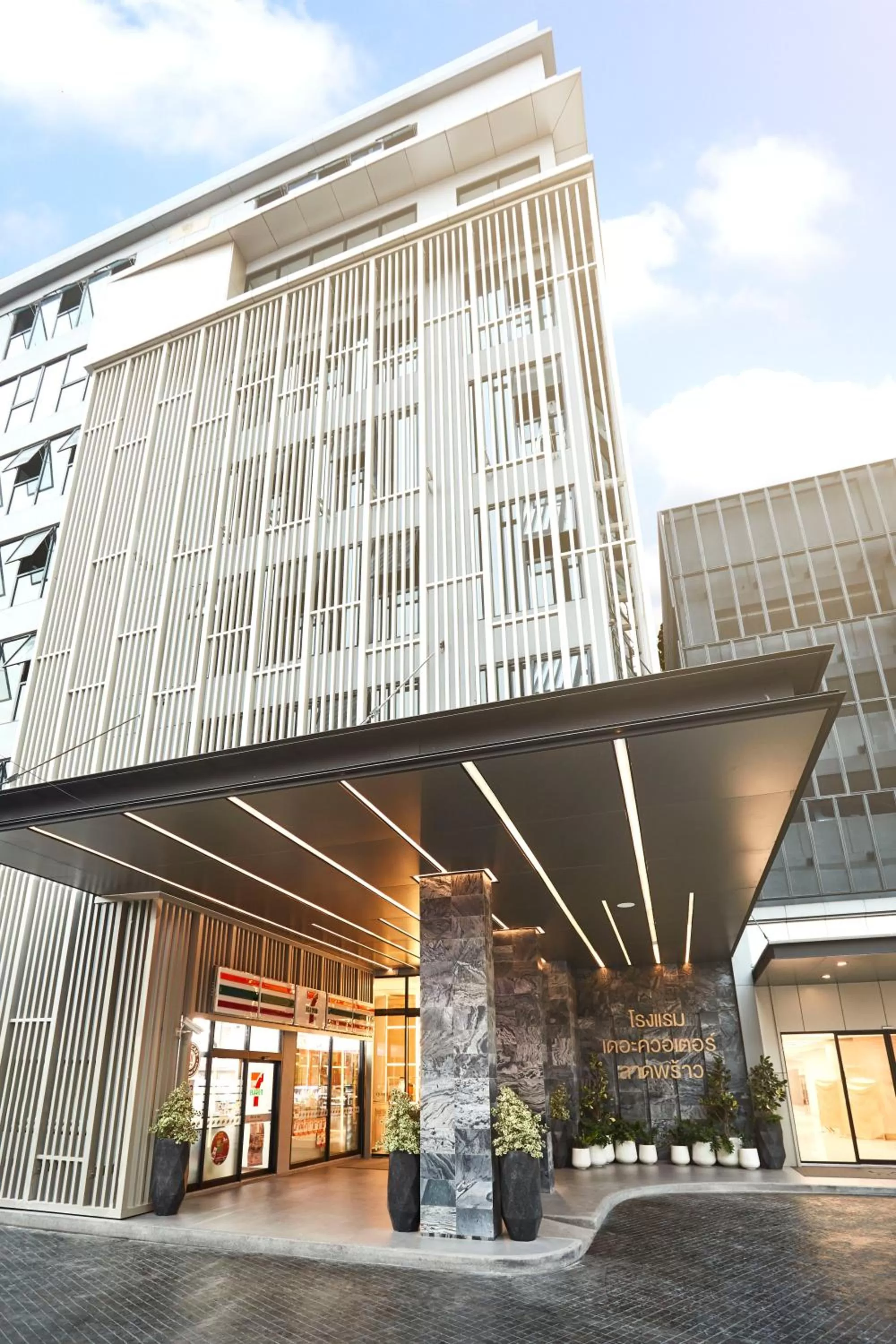 Facade/entrance in The Quarter Ladprao by UHG