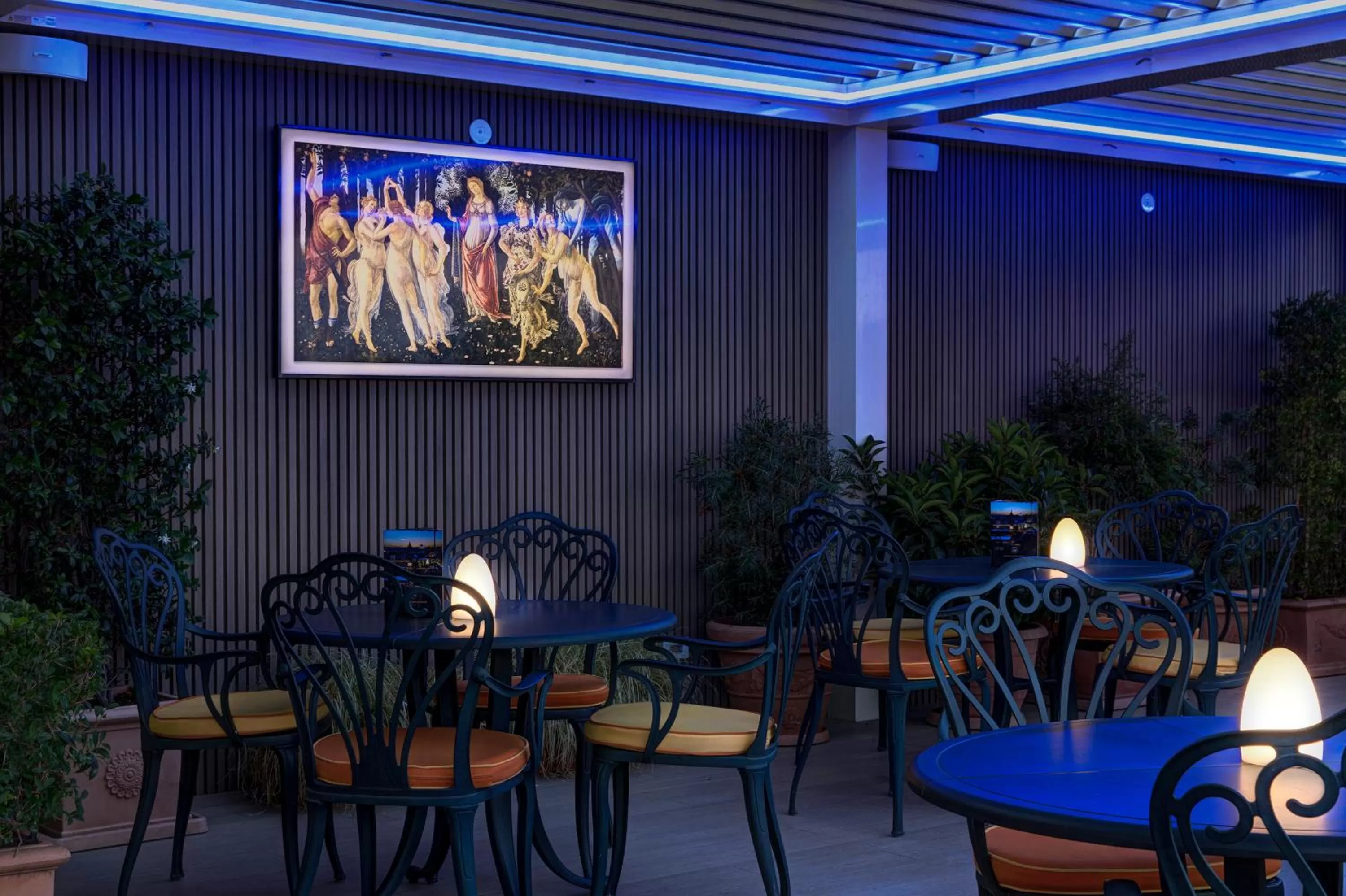 Patio in Marcella Royal Hotel - Rooftop Garden