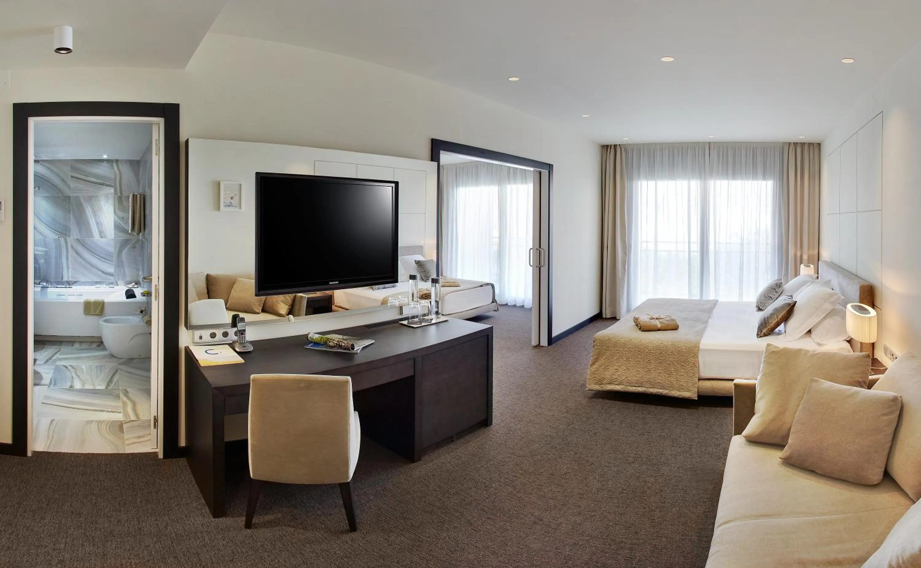 Bed in Cosmopolita Hotel Boutique & Spa