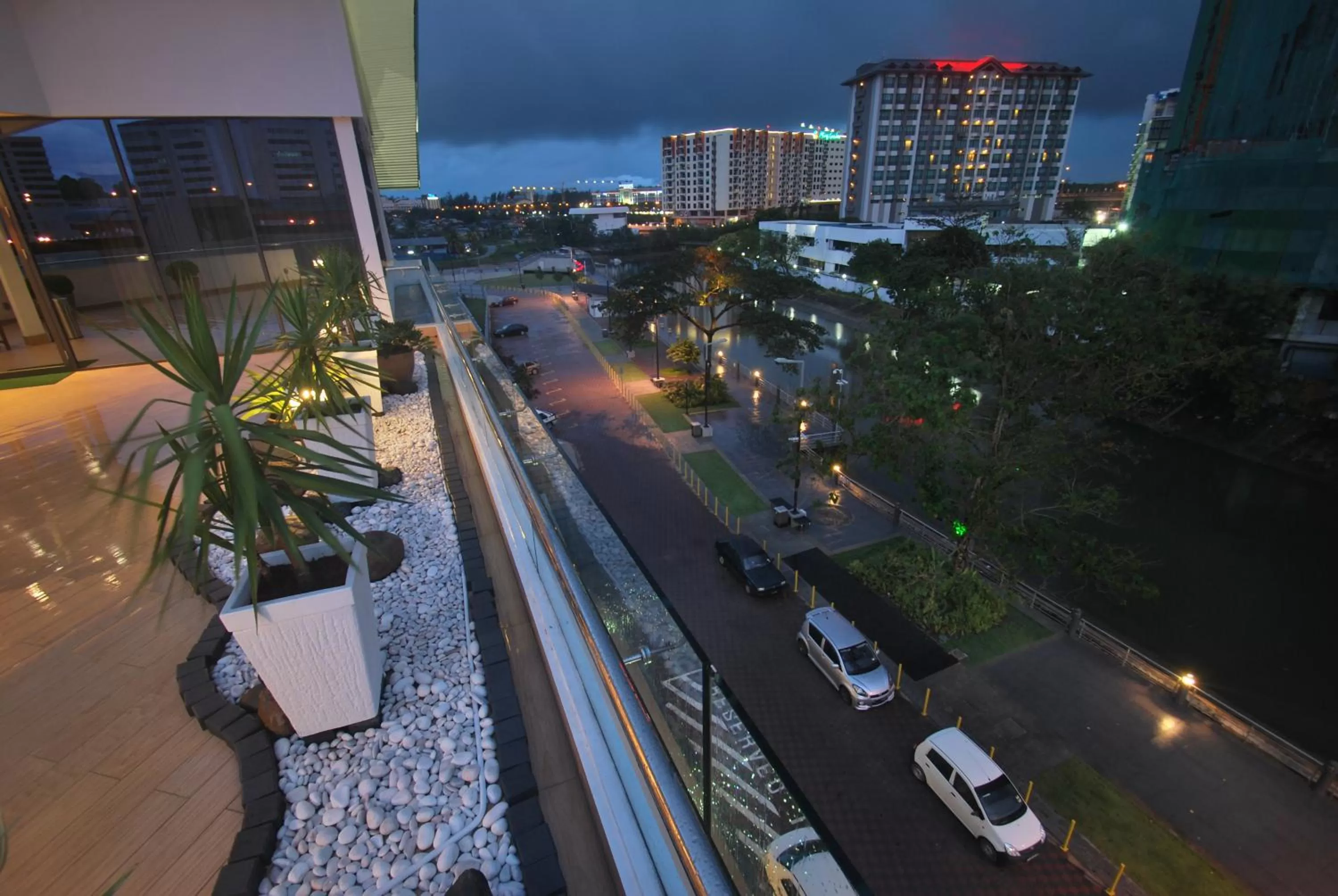 Balcony/Terrace in Oceania Hotel