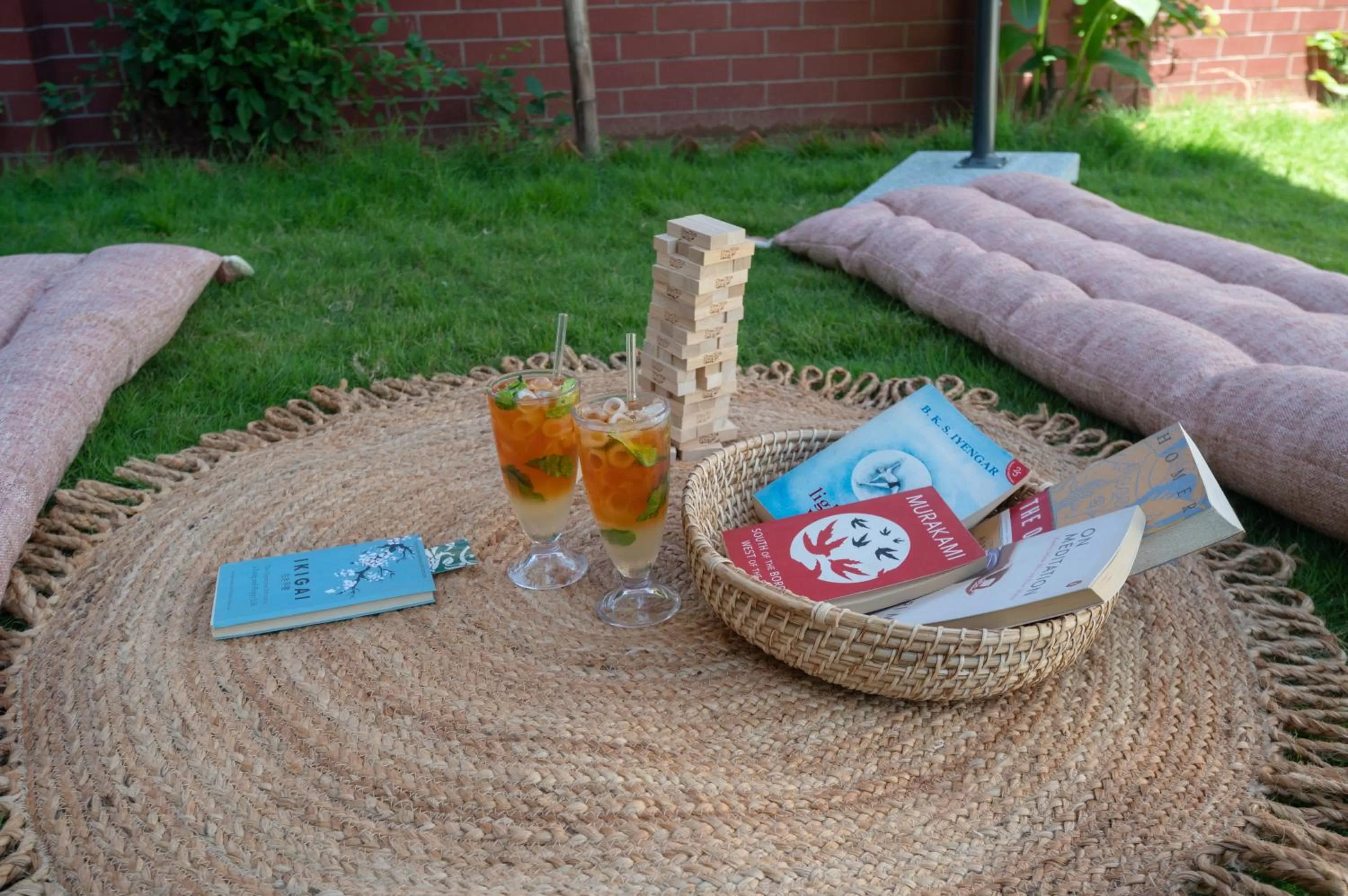 Seating area in Terrakotta Rishikesh