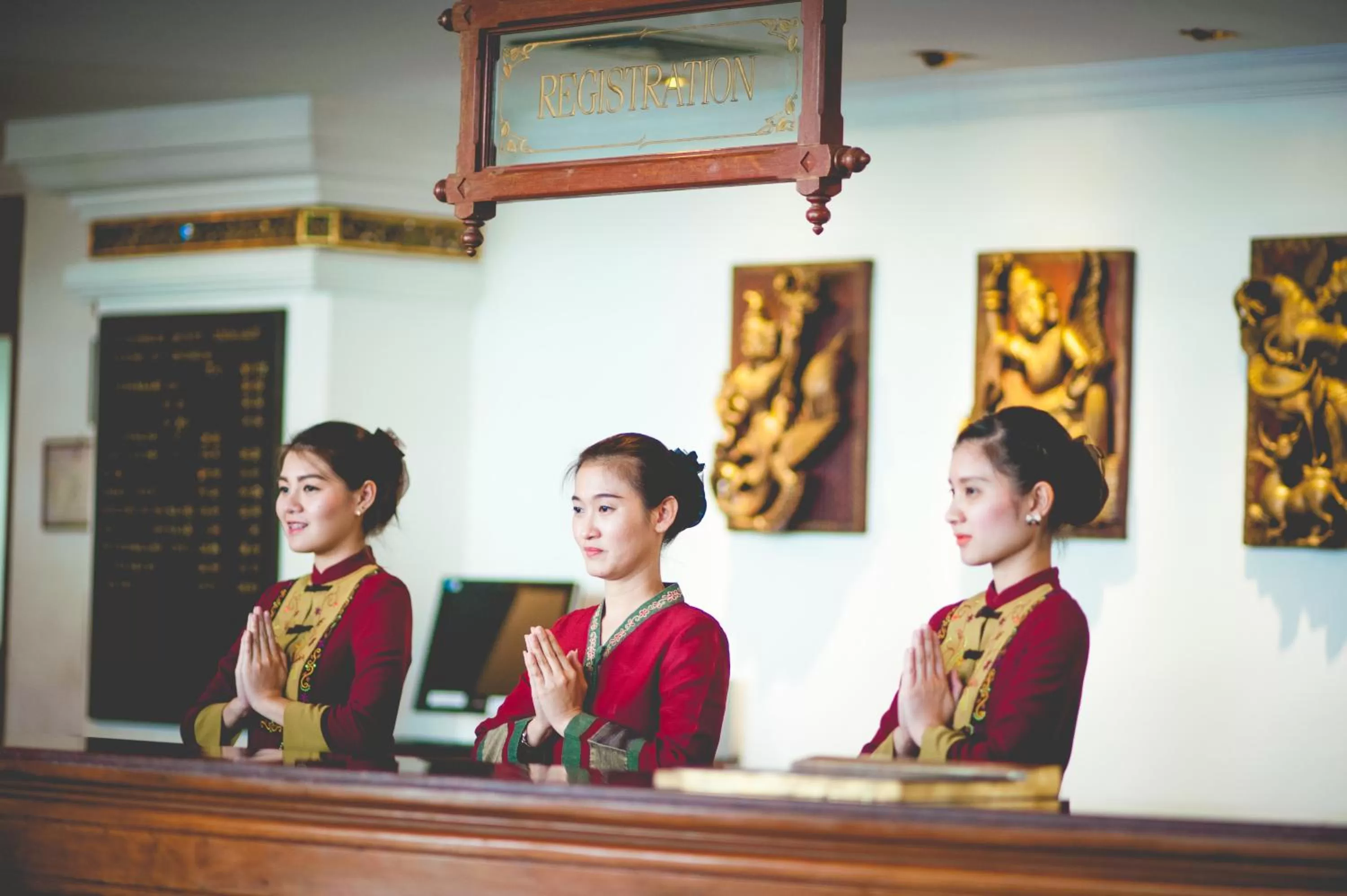 Staff in The Empress Hotel
