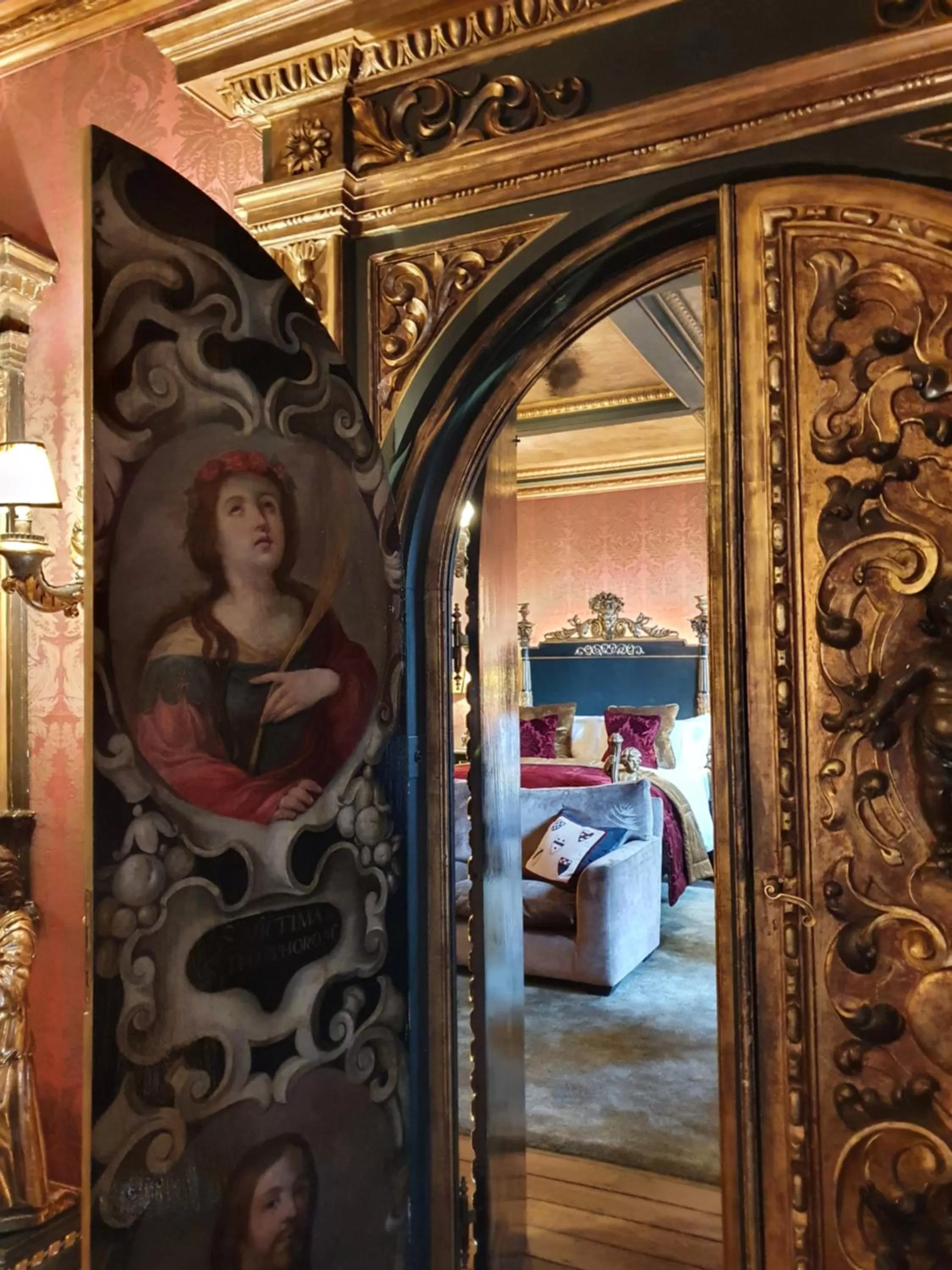 Decorative detail in Great Fosters - Near Windsor