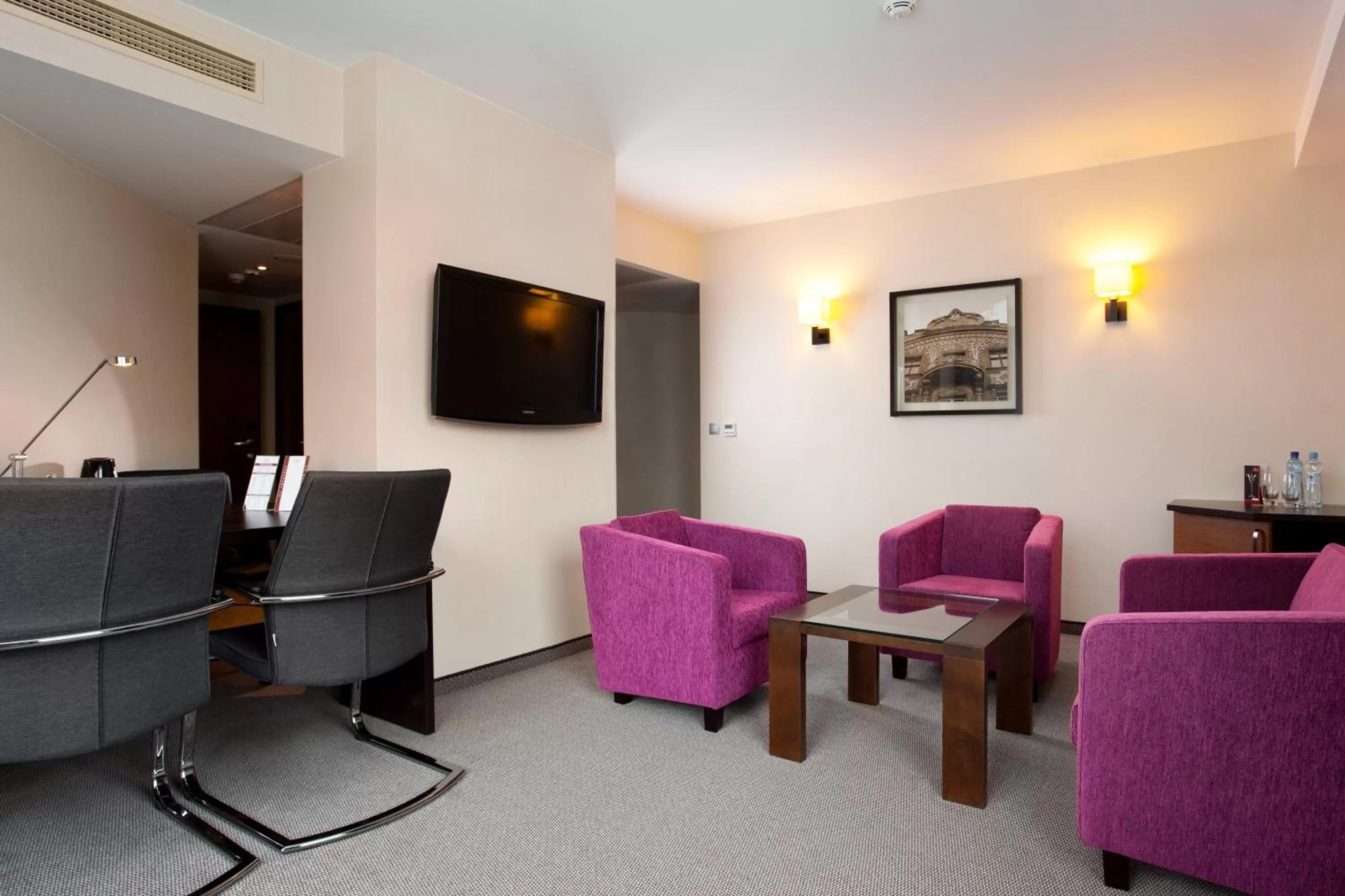 Seating area in Qubus Hotel Bielsko-Biała