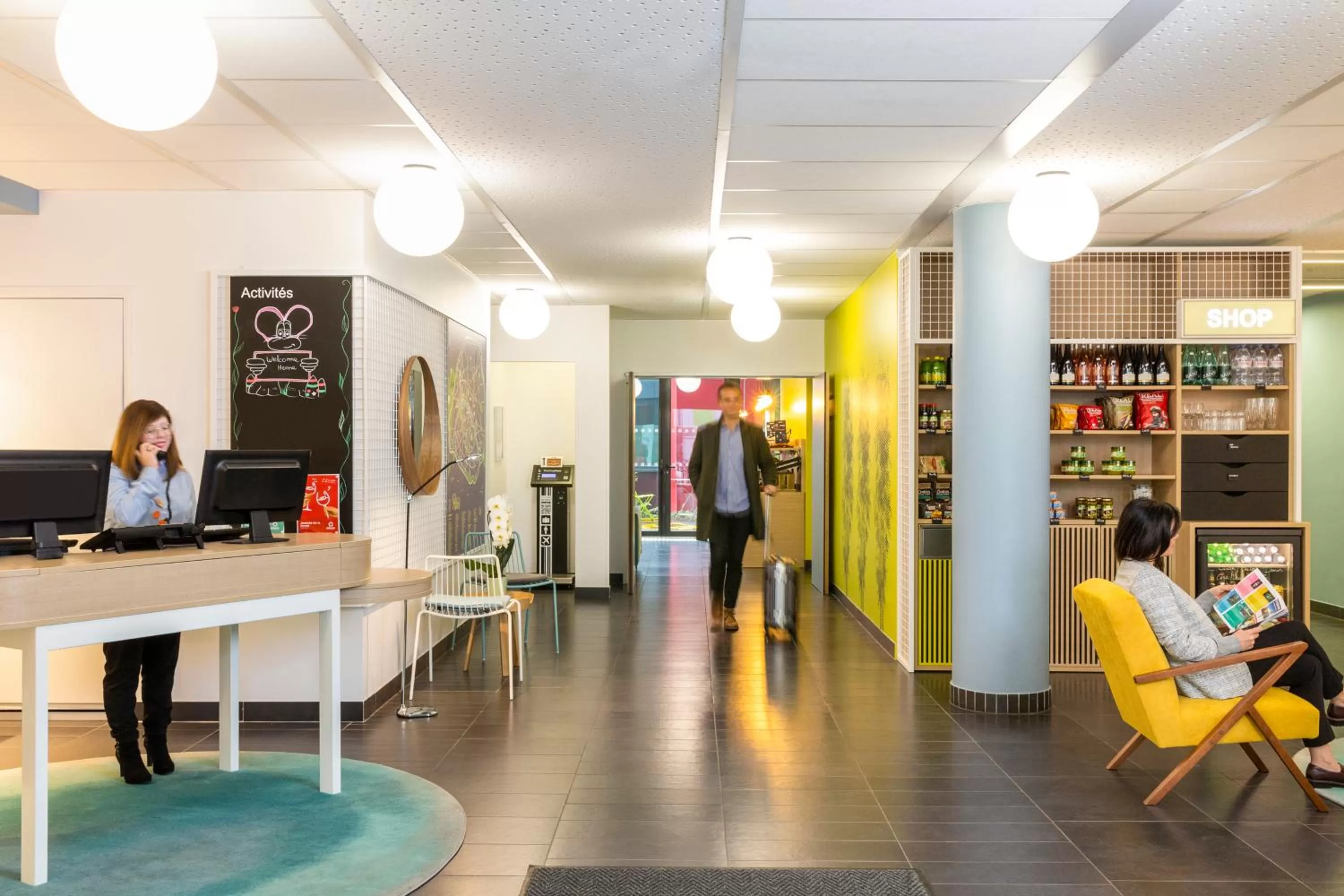 Lobby or reception in Aparthotel Adagio Access Paris Reuilly