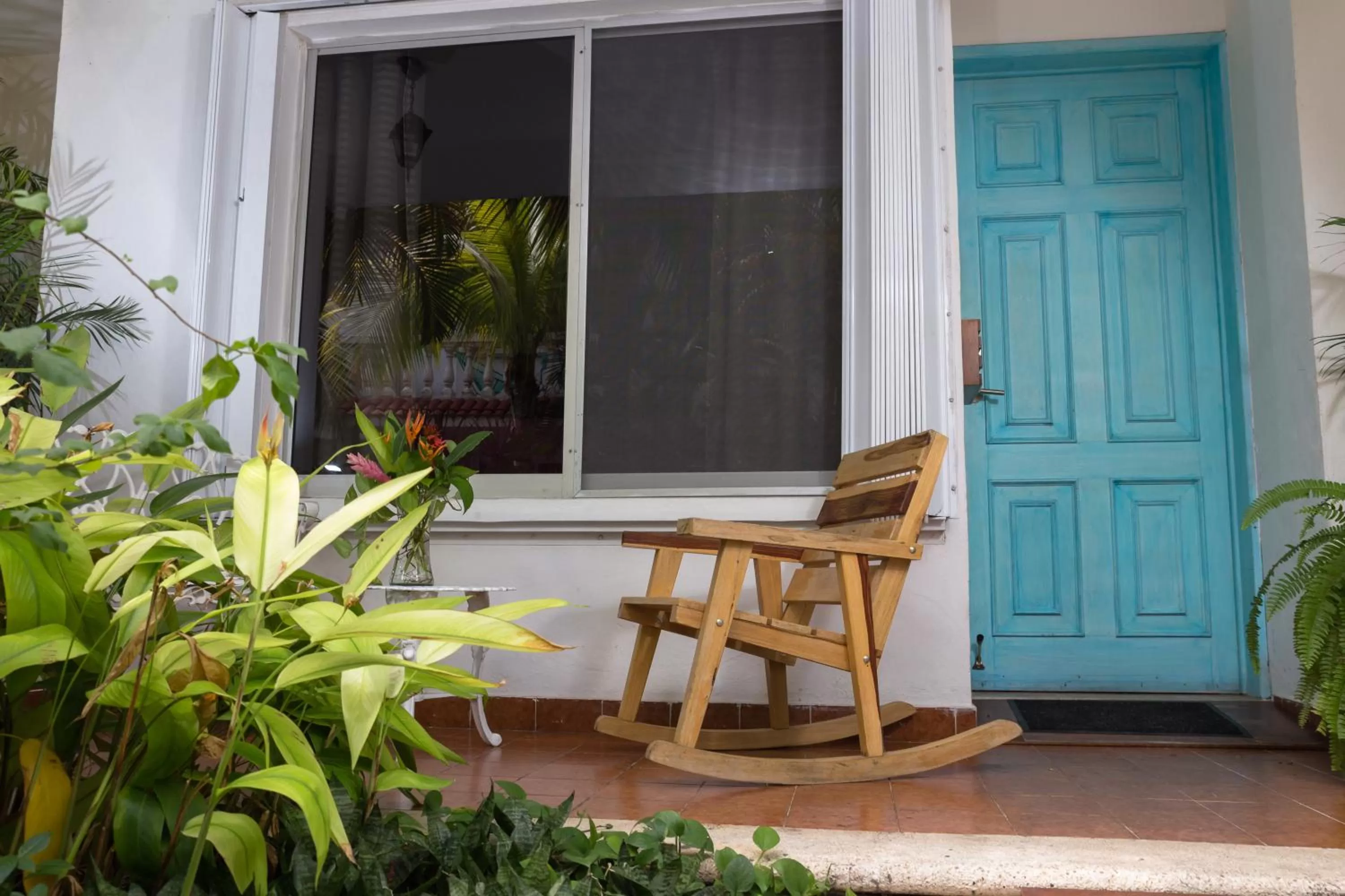 Patio in Hotel Villas Colibrí Suites & Bungalows